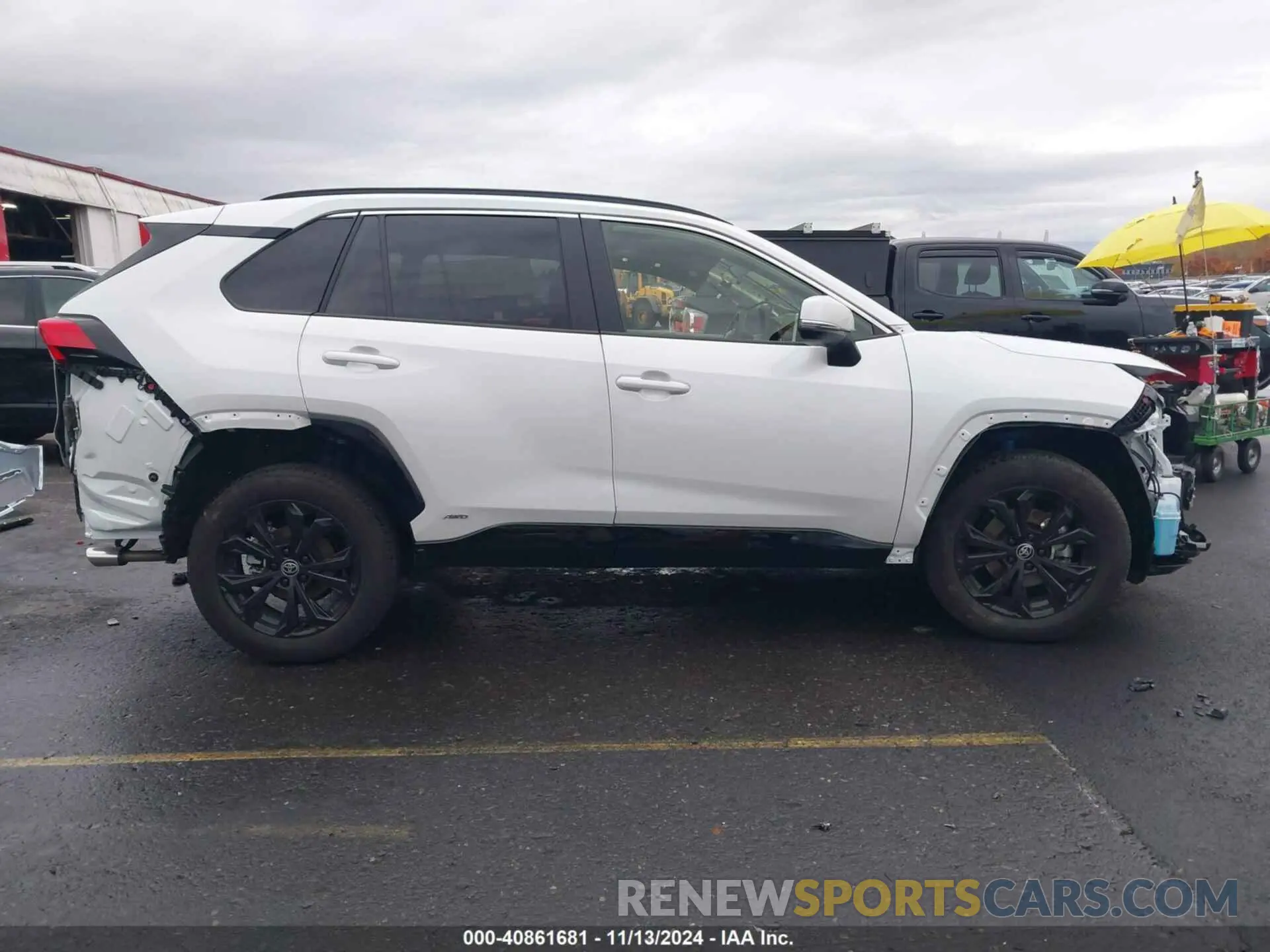 13 Photograph of a damaged car JTM16RFV4RD561320 TOYOTA RAV4 HYBRID 2024