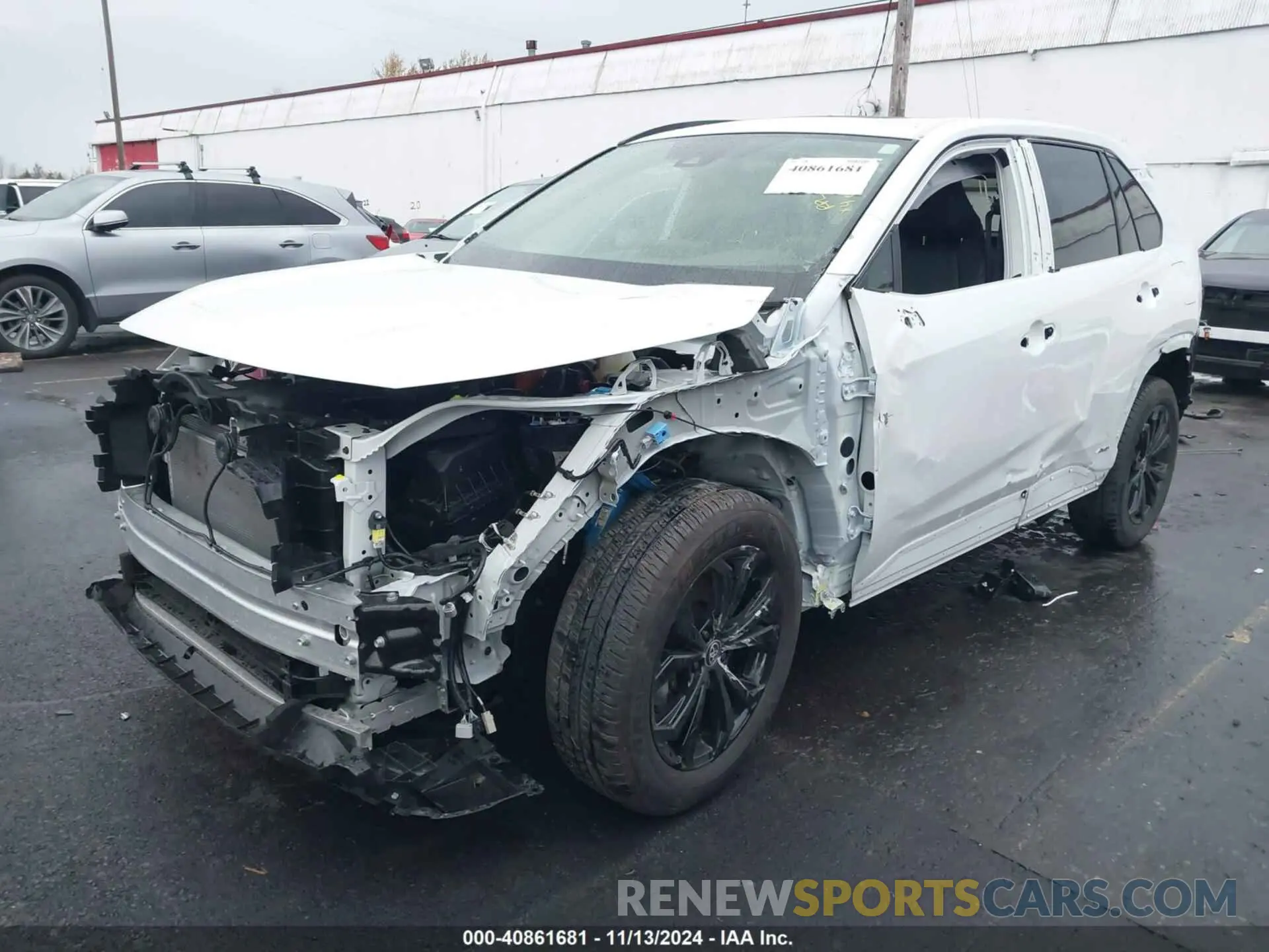 6 Photograph of a damaged car JTM16RFV4RD561320 TOYOTA RAV4 HYBRID 2024
