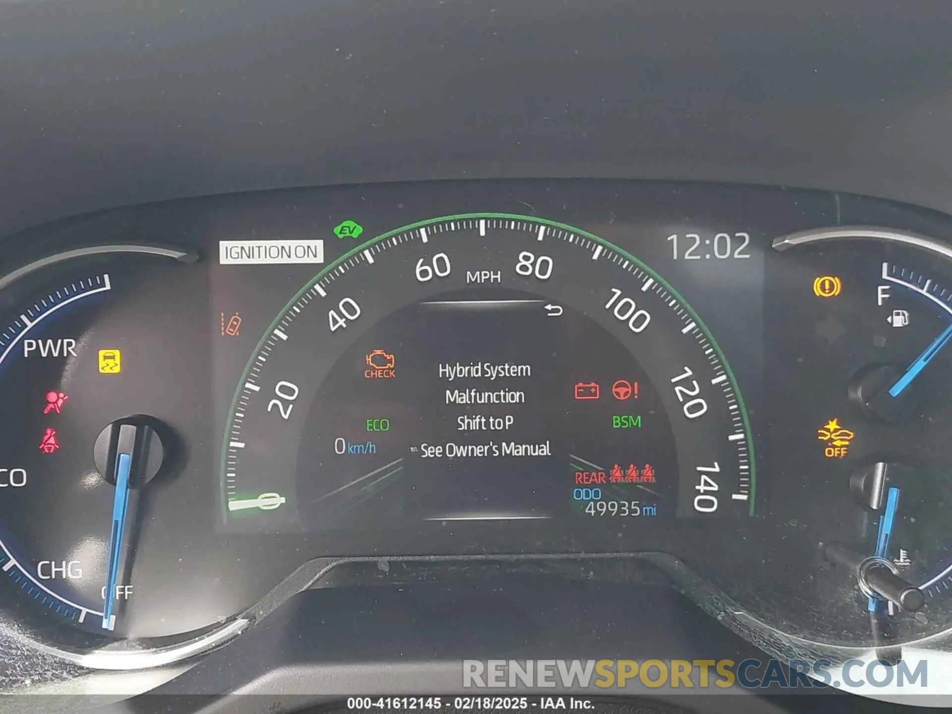 7 Photograph of a damaged car JTM16RFV6RD125746 TOYOTA RAV4 HYBRID 2024