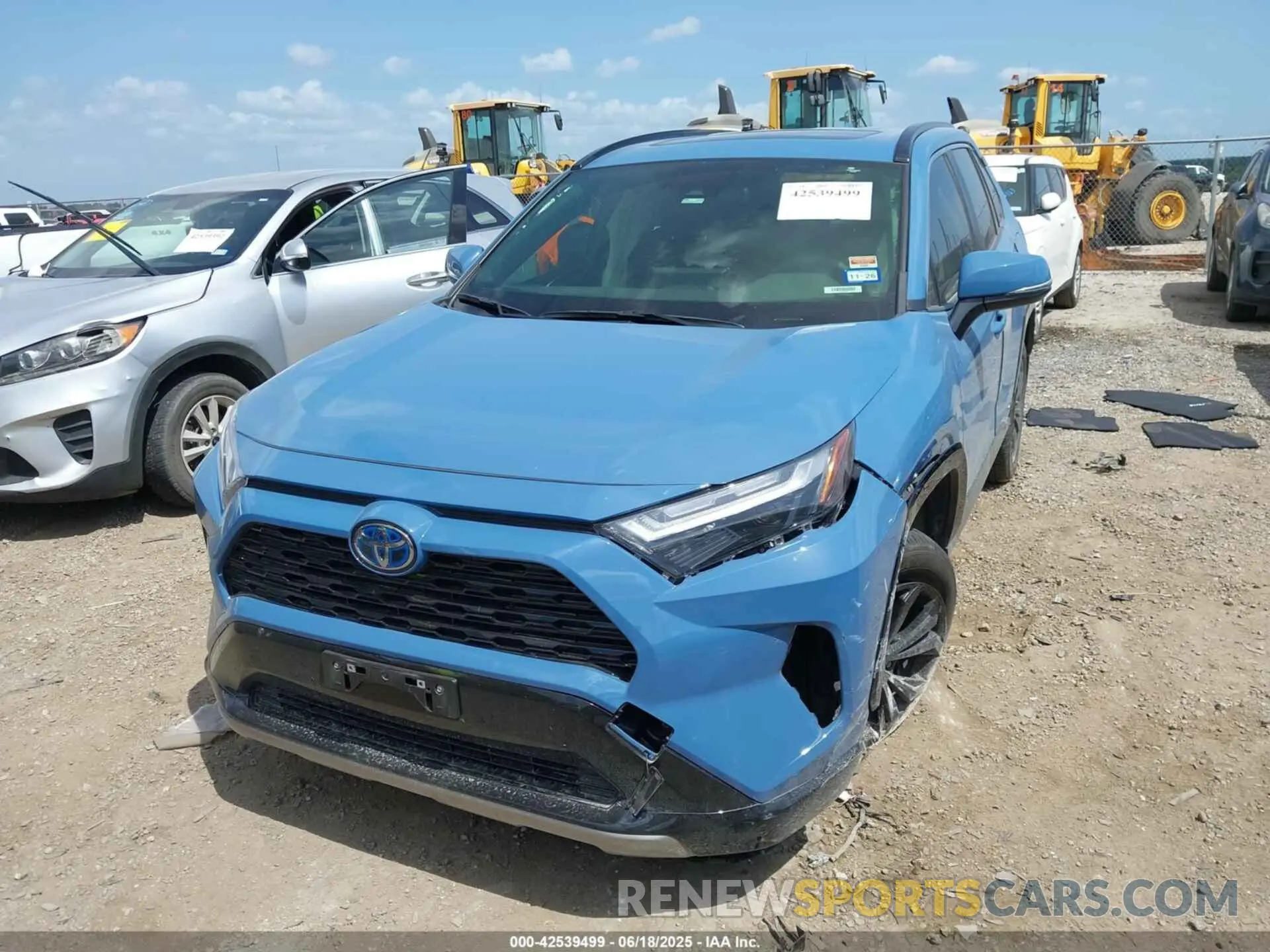 2 Photograph of a damaged car JTM16RFV6RD566647 TOYOTA RAV4 HYBRID 2024
