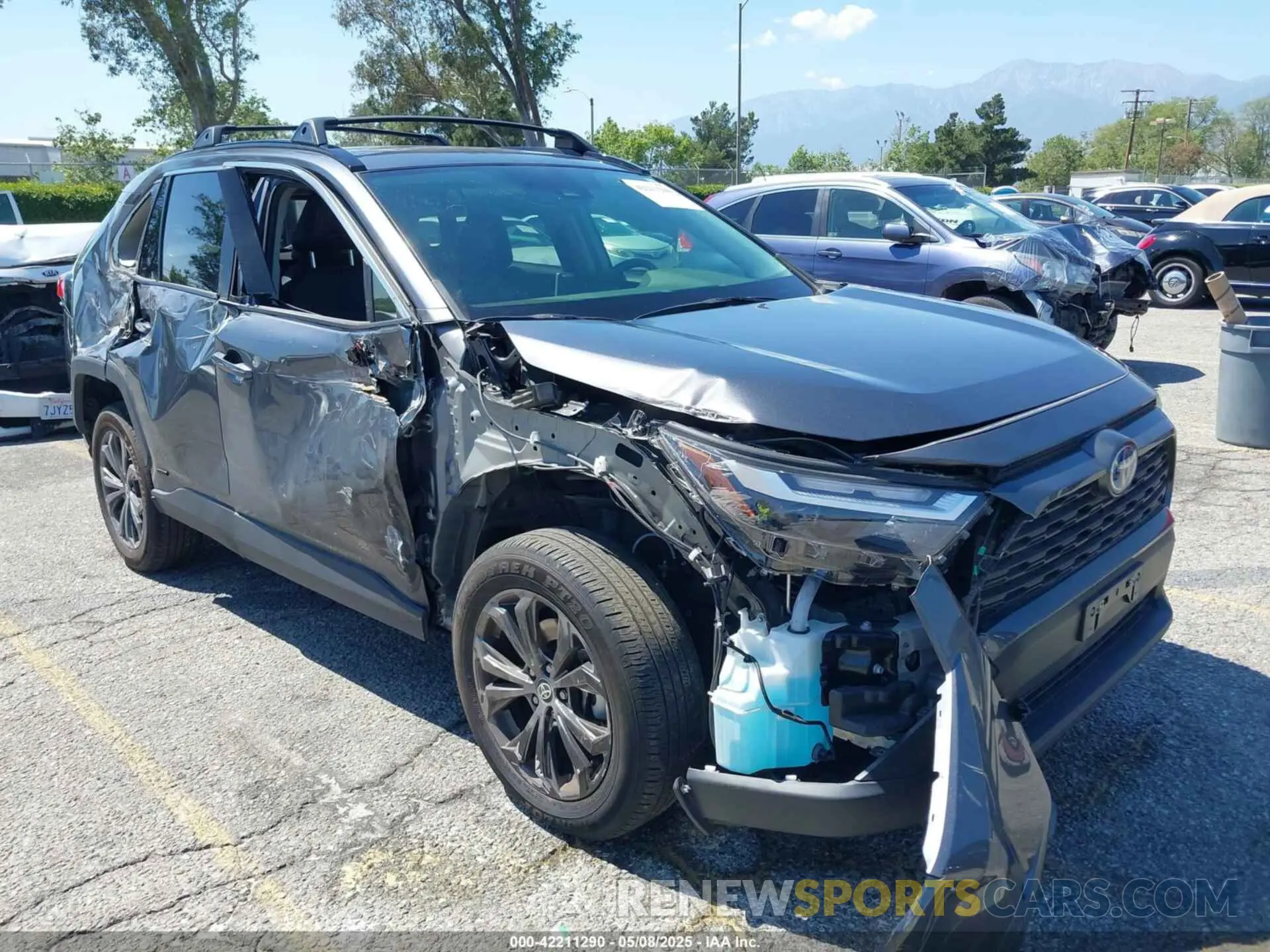 1 Photograph of a damaged car JTMB6RFV0RD119249 TOYOTA RAV4 HYBRID 2024