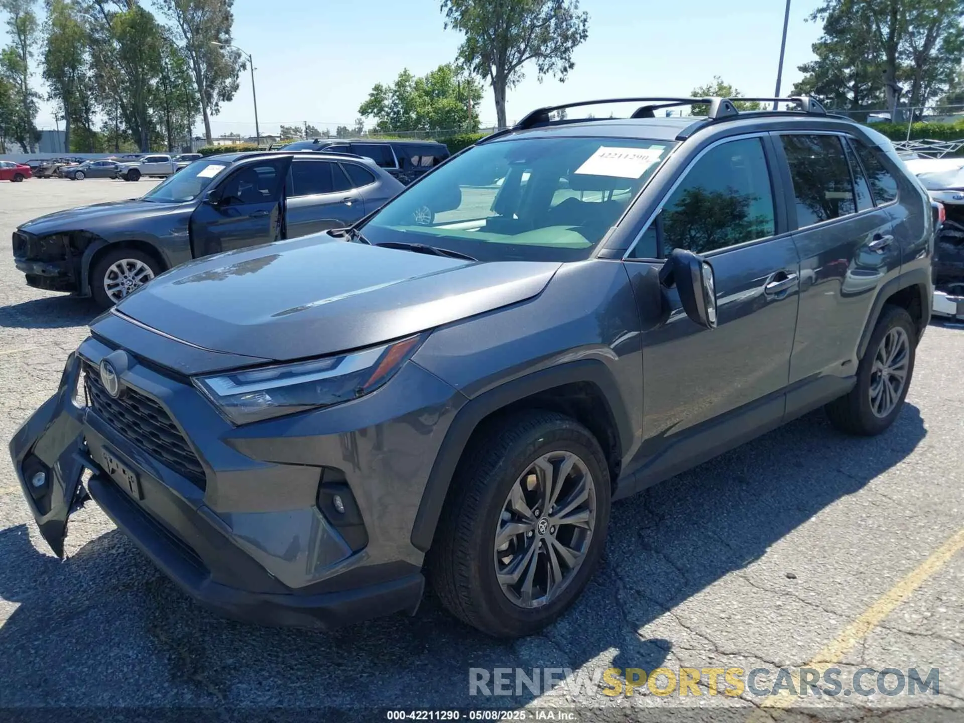 2 Photograph of a damaged car JTMB6RFV0RD119249 TOYOTA RAV4 HYBRID 2024