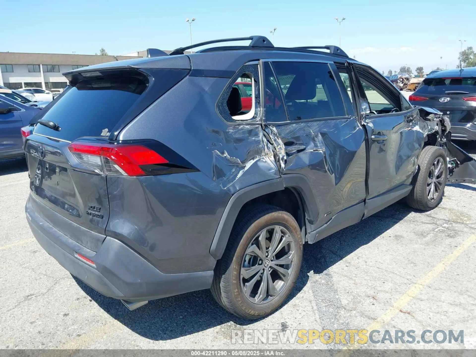 4 Photograph of a damaged car JTMB6RFV0RD119249 TOYOTA RAV4 HYBRID 2024