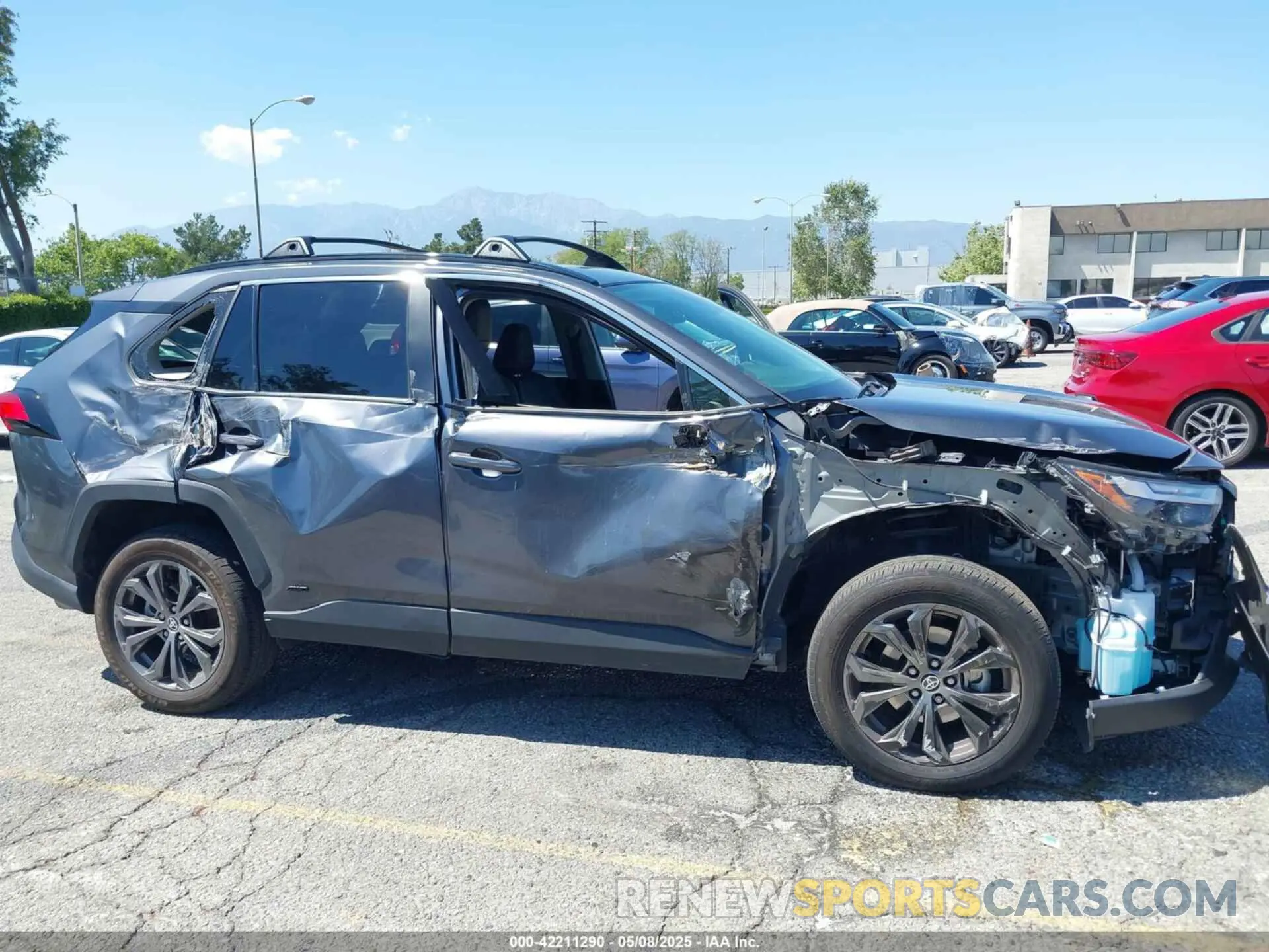 6 Photograph of a damaged car JTMB6RFV0RD119249 TOYOTA RAV4 HYBRID 2024
