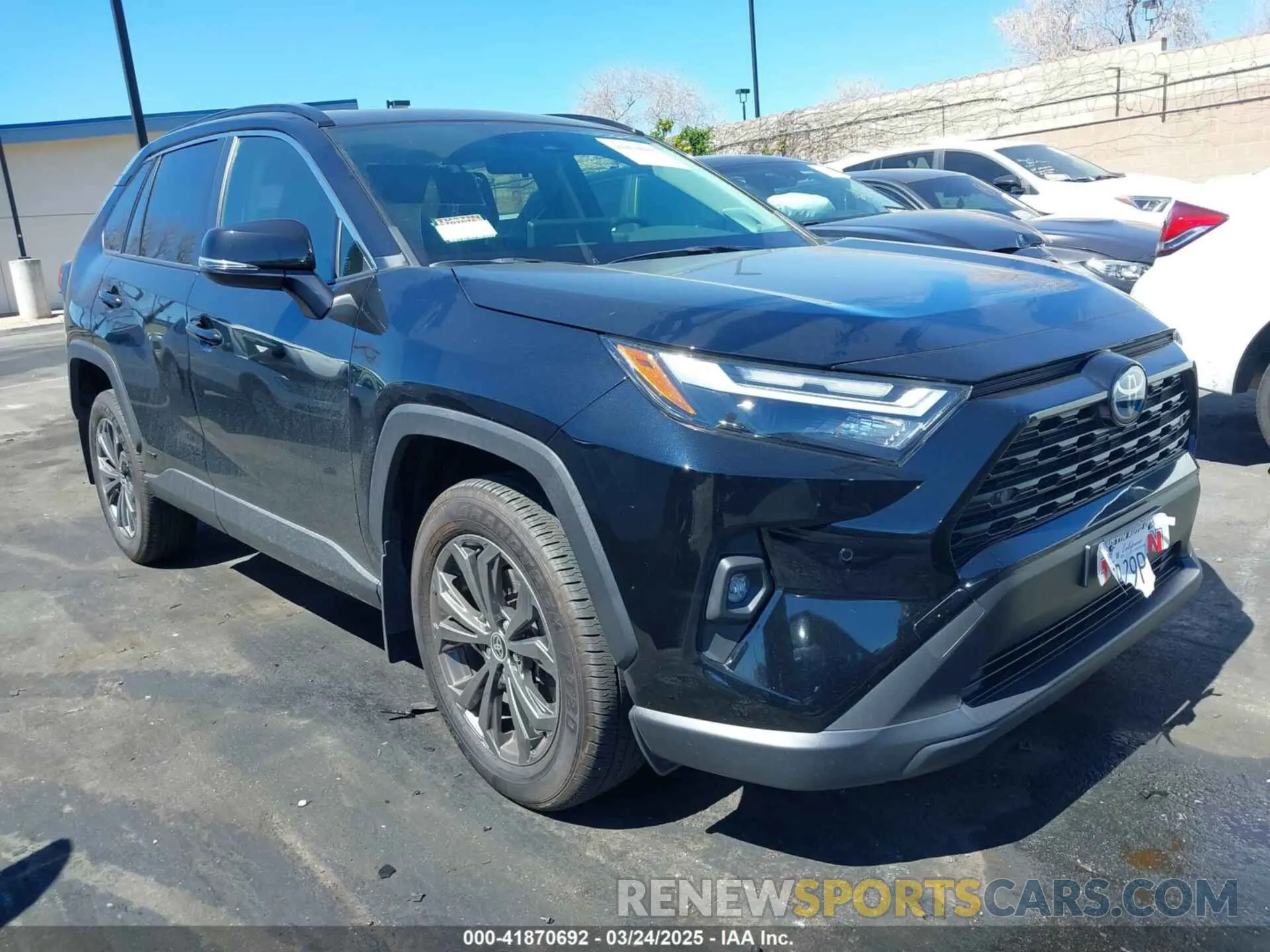 1 Photograph of a damaged car JTMB6RFV0RD126685 TOYOTA RAV4 HYBRID 2024