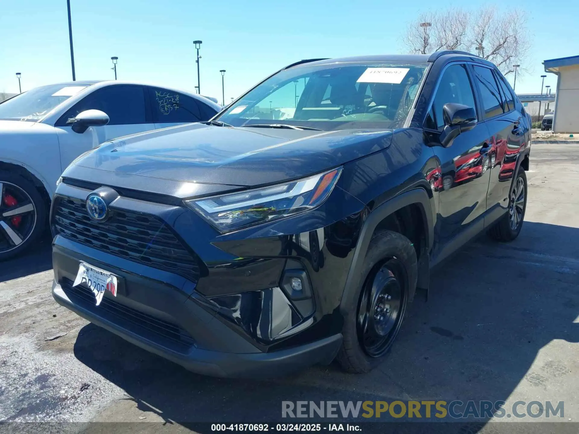 2 Photograph of a damaged car JTMB6RFV0RD126685 TOYOTA RAV4 HYBRID 2024