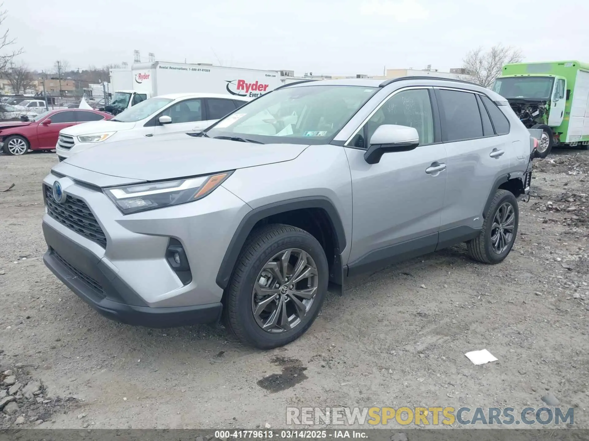 2 Photograph of a damaged car JTMB6RFV0RD140022 TOYOTA RAV4 HYBRID 2024