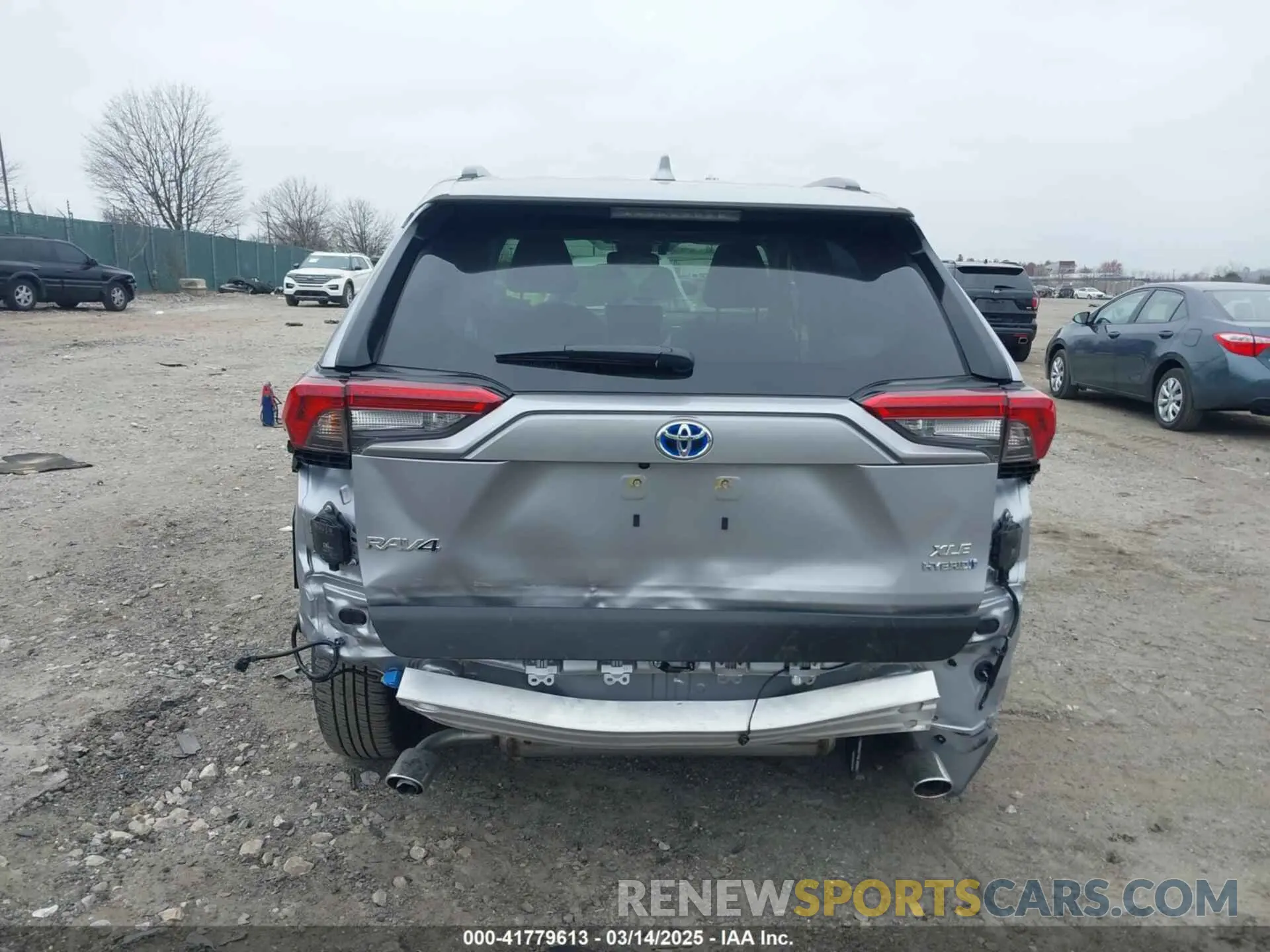 6 Photograph of a damaged car JTMB6RFV0RD140022 TOYOTA RAV4 HYBRID 2024
