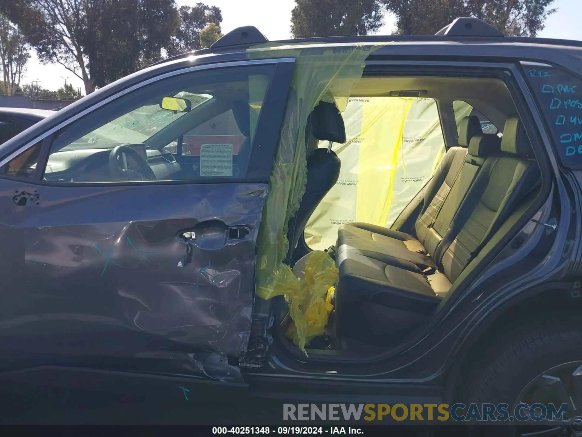 15 Photograph of a damaged car JTMB6RFV0RJ044392 TOYOTA RAV4 HYBRID 2024