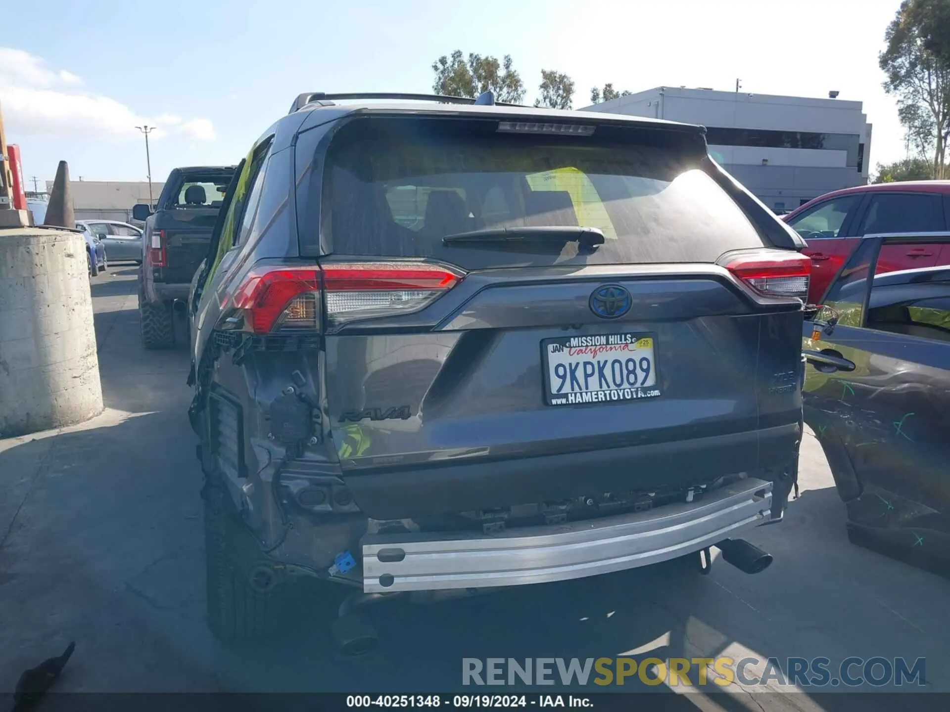 17 Photograph of a damaged car JTMB6RFV0RJ044392 TOYOTA RAV4 HYBRID 2024
