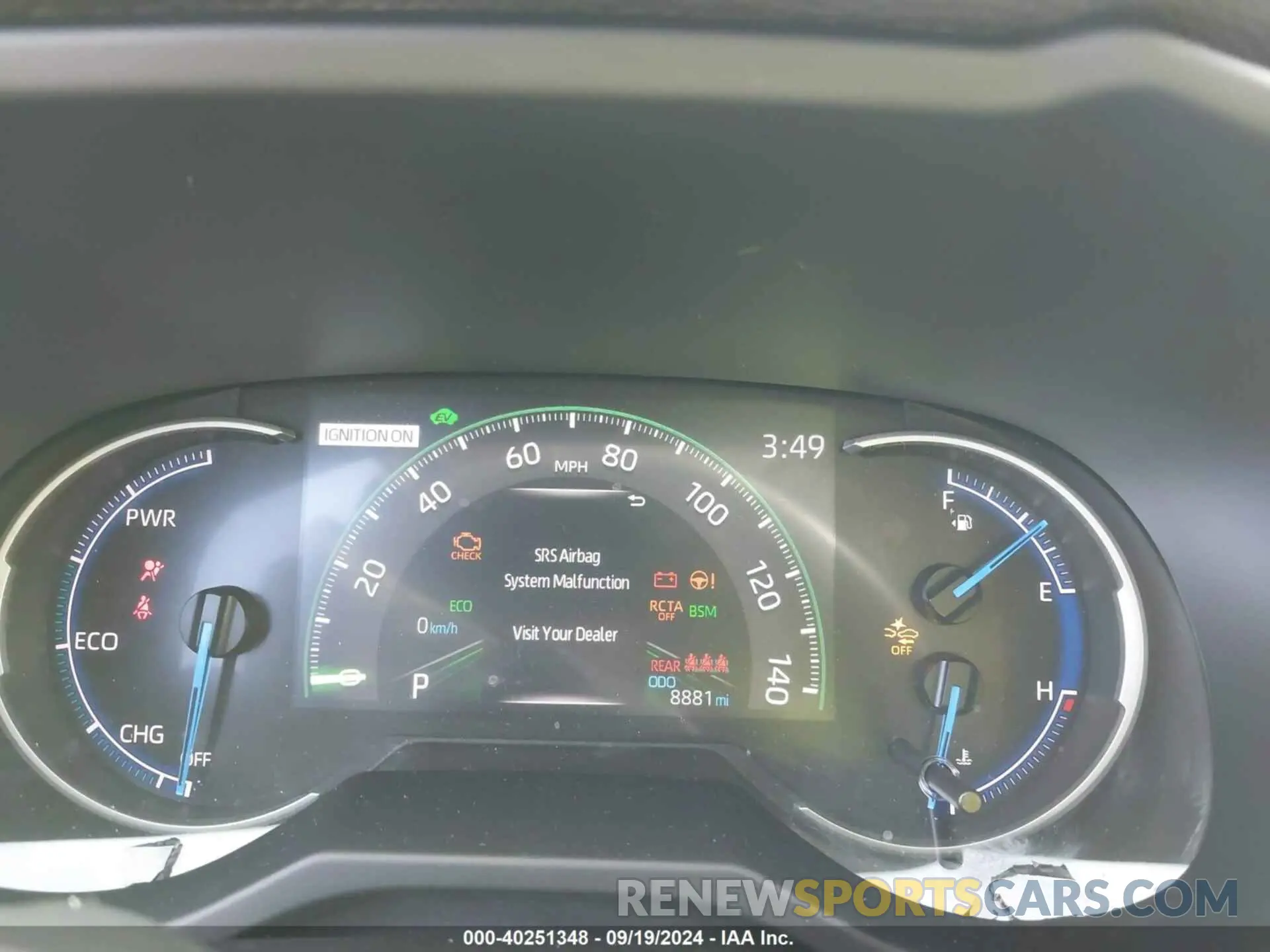 7 Photograph of a damaged car JTMB6RFV0RJ044392 TOYOTA RAV4 HYBRID 2024