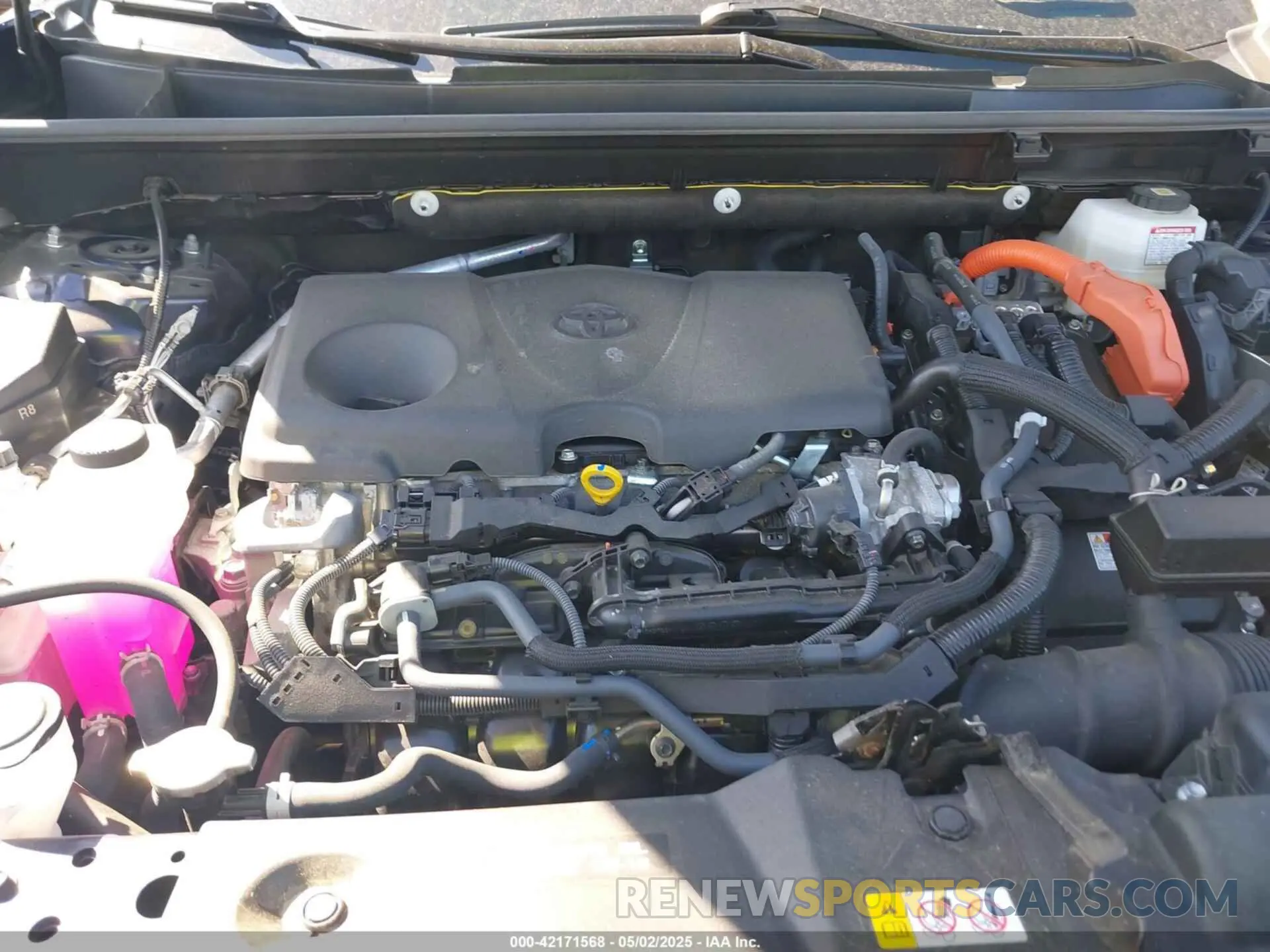 10 Photograph of a damaged car JTMB6RFV3RJ041700 TOYOTA RAV4 HYBRID 2024