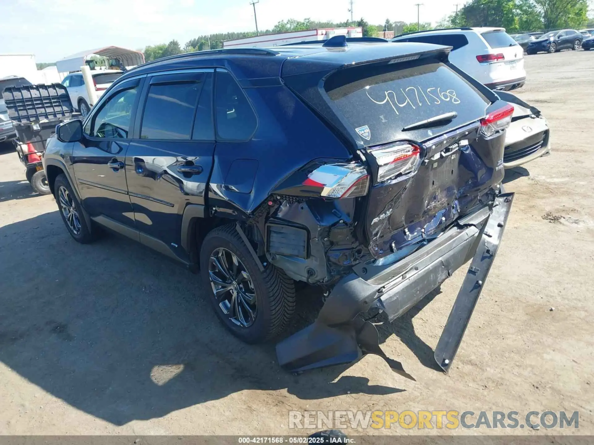 3 Photograph of a damaged car JTMB6RFV3RJ041700 TOYOTA RAV4 HYBRID 2024
