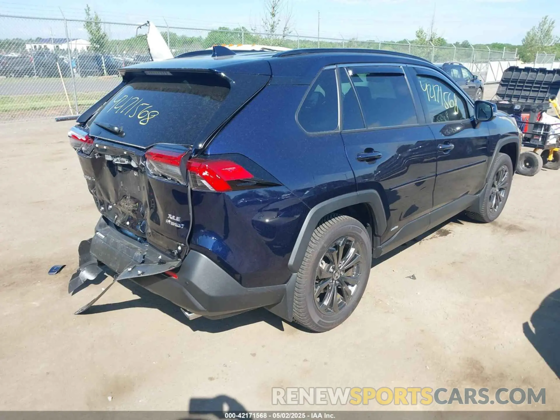 4 Photograph of a damaged car JTMB6RFV3RJ041700 TOYOTA RAV4 HYBRID 2024