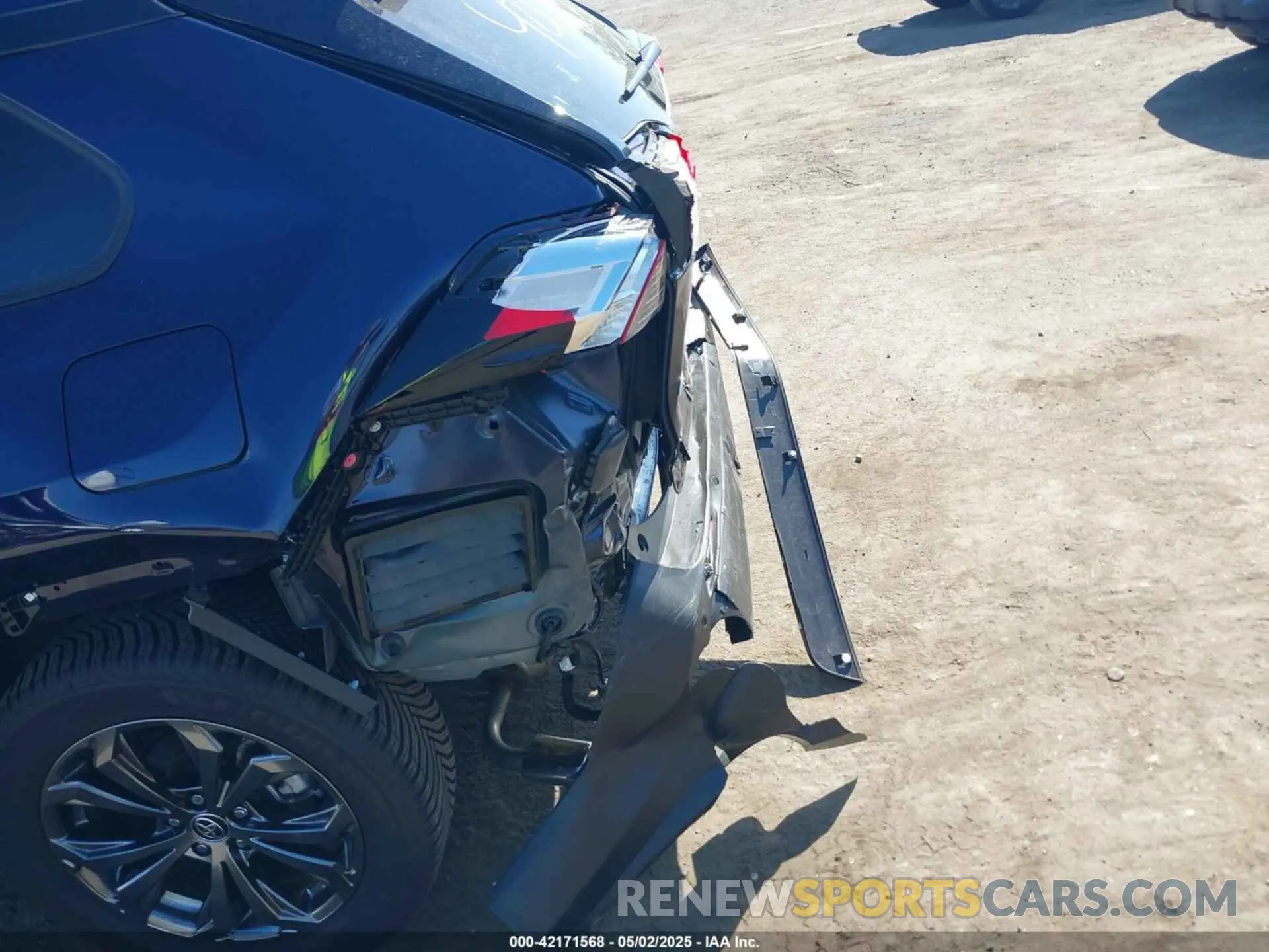 6 Photograph of a damaged car JTMB6RFV3RJ041700 TOYOTA RAV4 HYBRID 2024