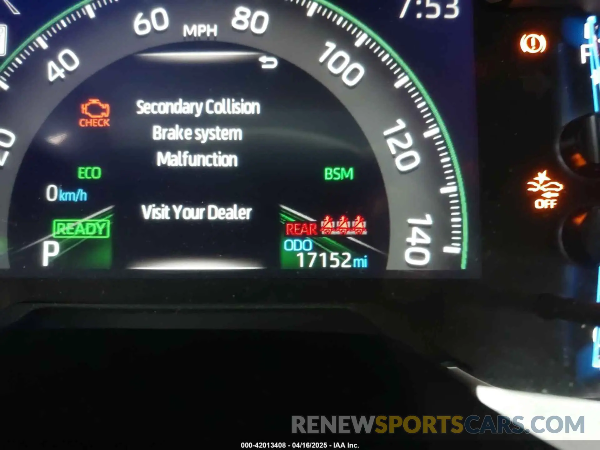15 Photograph of a damaged car JTMB6RFV5RD117173 TOYOTA RAV4 HYBRID 2024