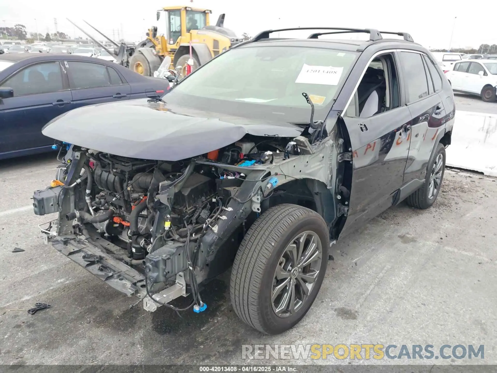 2 Photograph of a damaged car JTMB6RFV5RD117173 TOYOTA RAV4 HYBRID 2024
