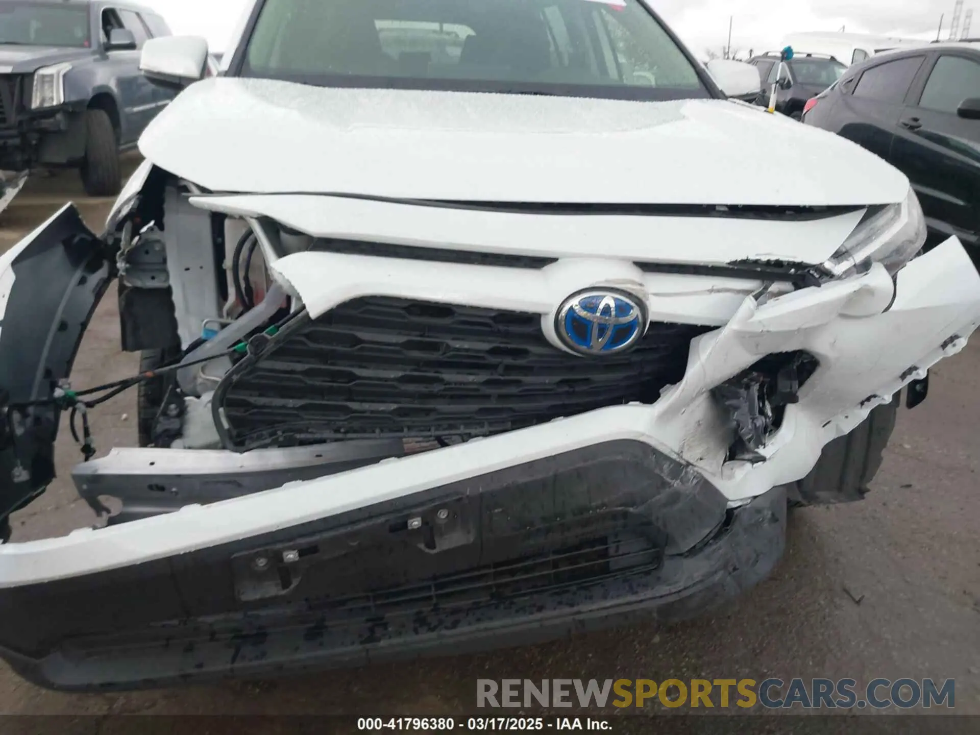 6 Photograph of a damaged car JTMB6RFV6RJ044977 TOYOTA RAV4 HYBRID 2024