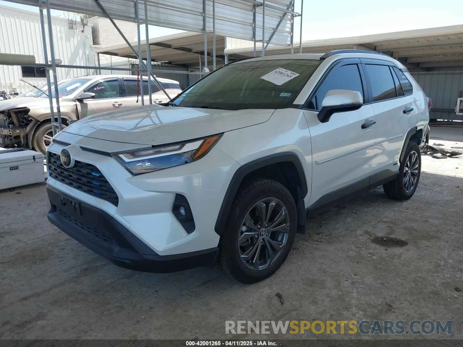 2 Photograph of a damaged car JTMB6RFV7RJ061562 TOYOTA RAV4 HYBRID 2024
