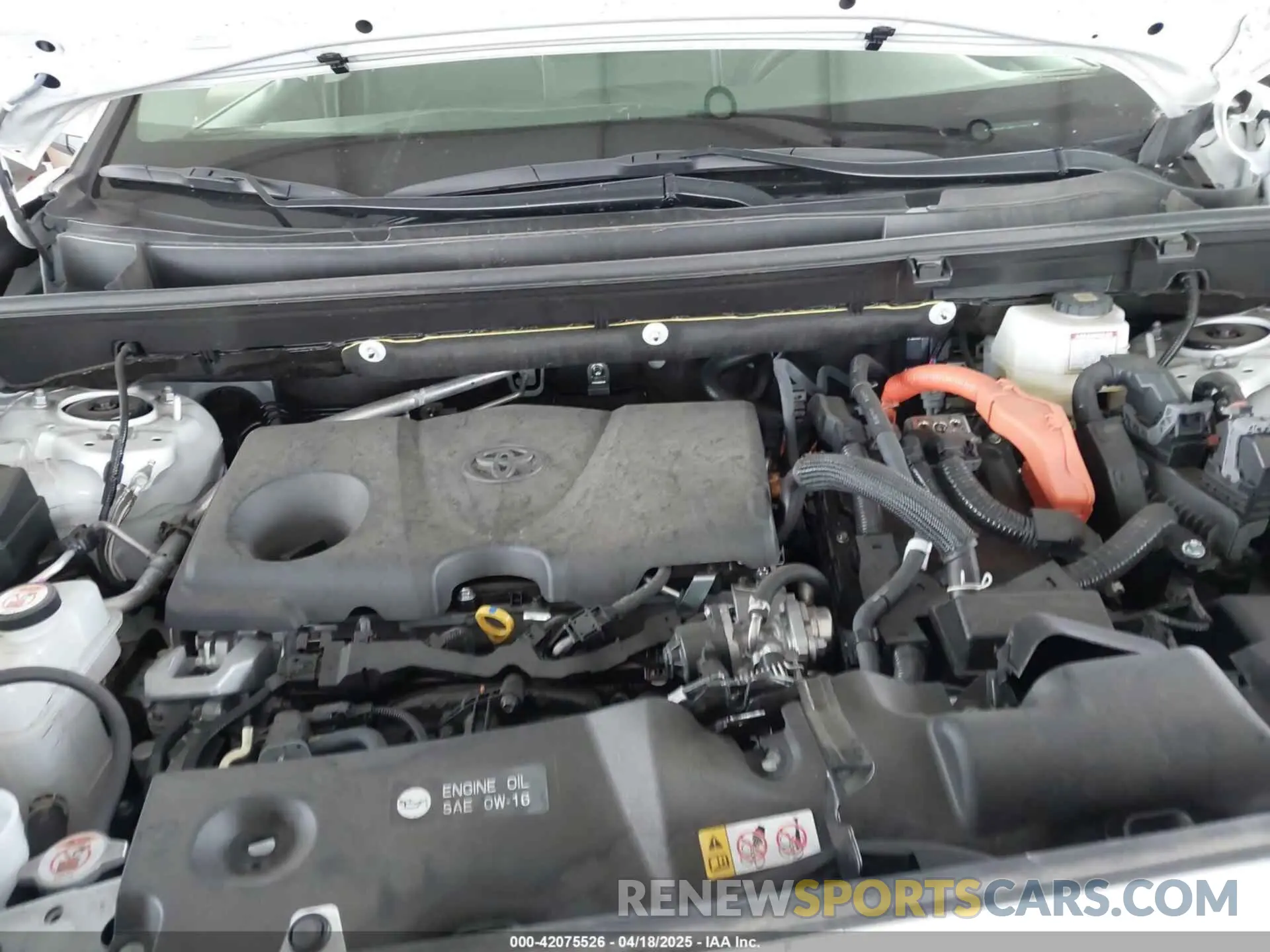 10 Photograph of a damaged car JTMB6RFV8RD130824 TOYOTA RAV4 HYBRID 2024