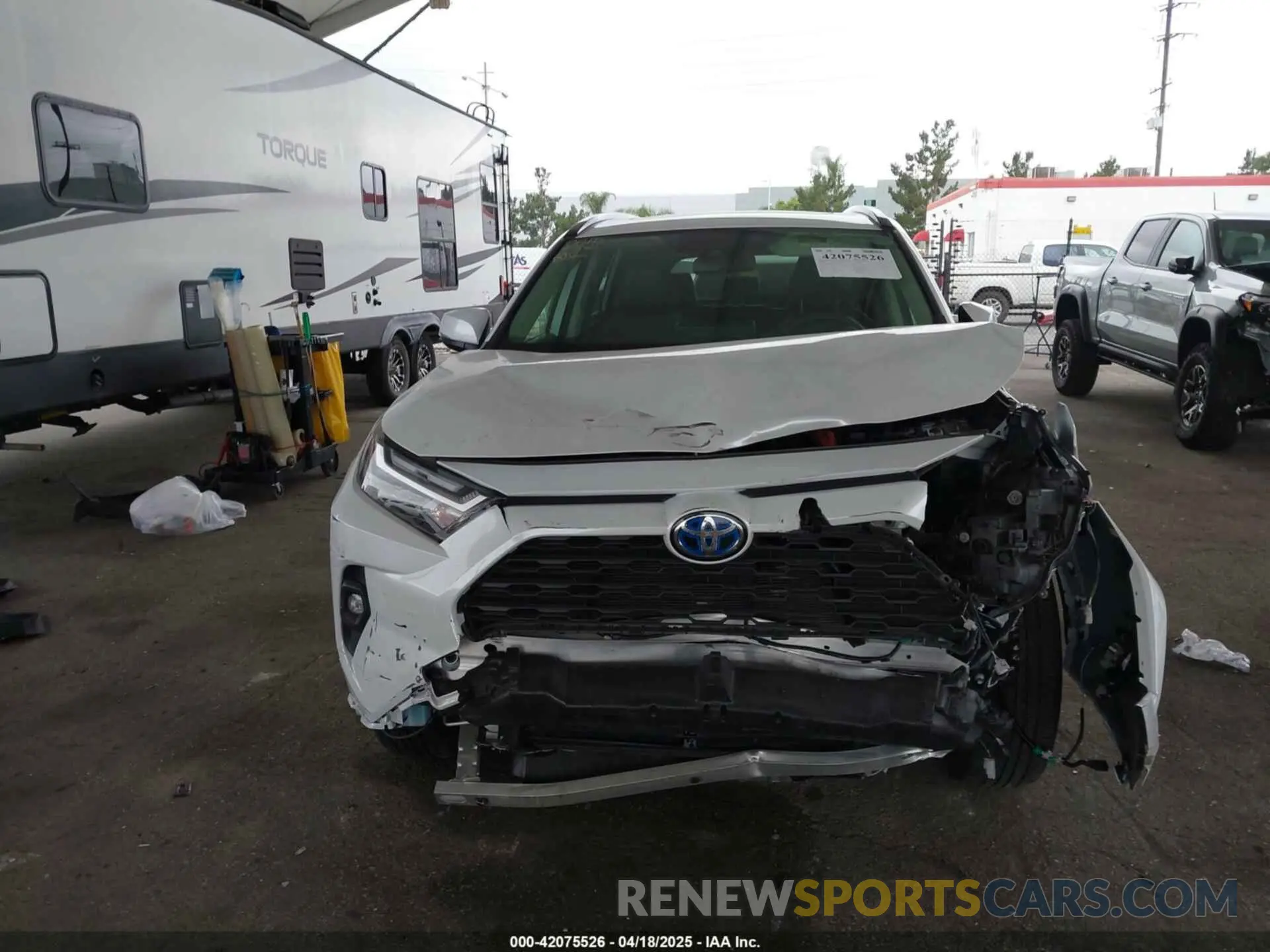 12 Photograph of a damaged car JTMB6RFV8RD130824 TOYOTA RAV4 HYBRID 2024