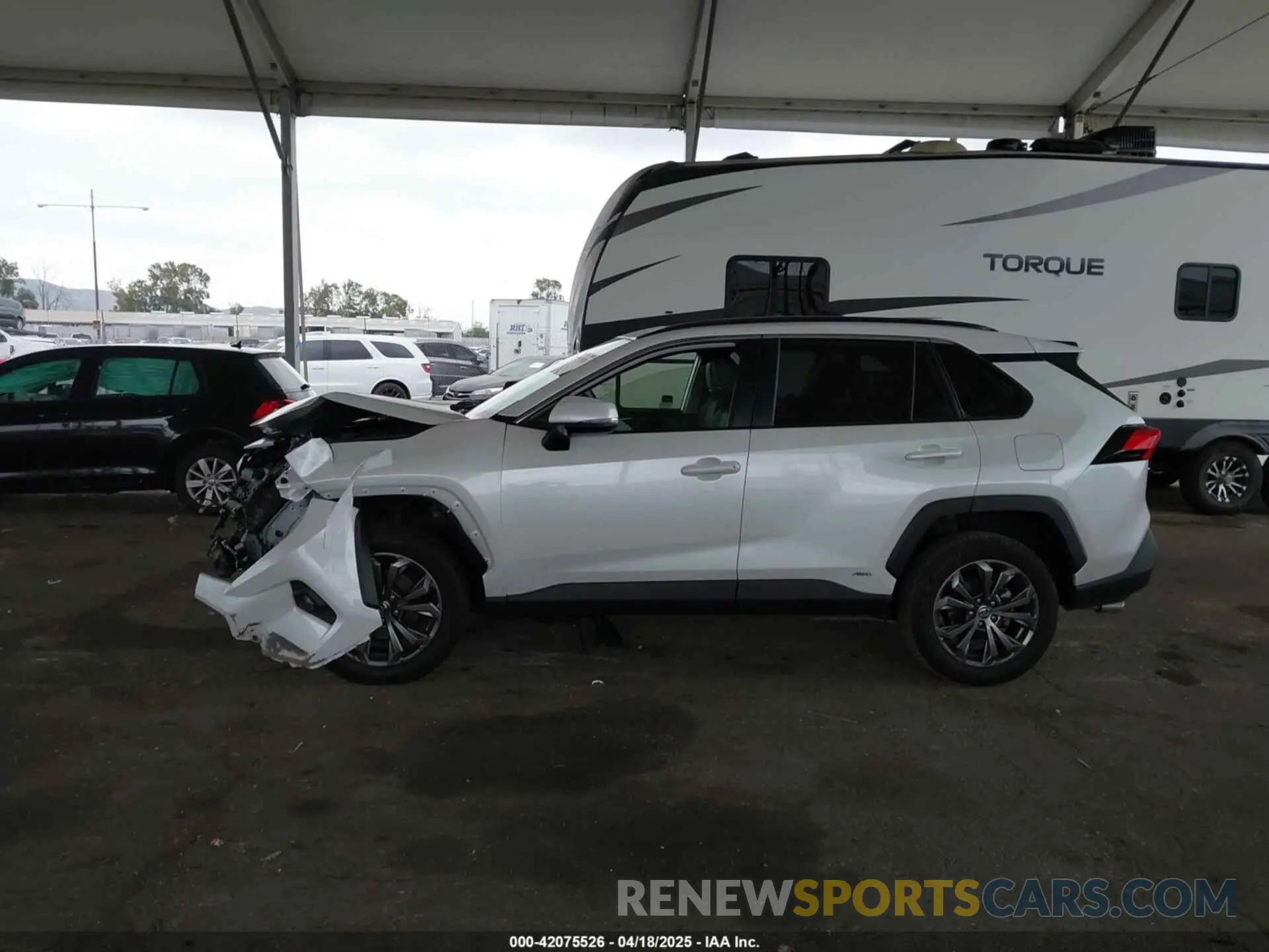 14 Photograph of a damaged car JTMB6RFV8RD130824 TOYOTA RAV4 HYBRID 2024