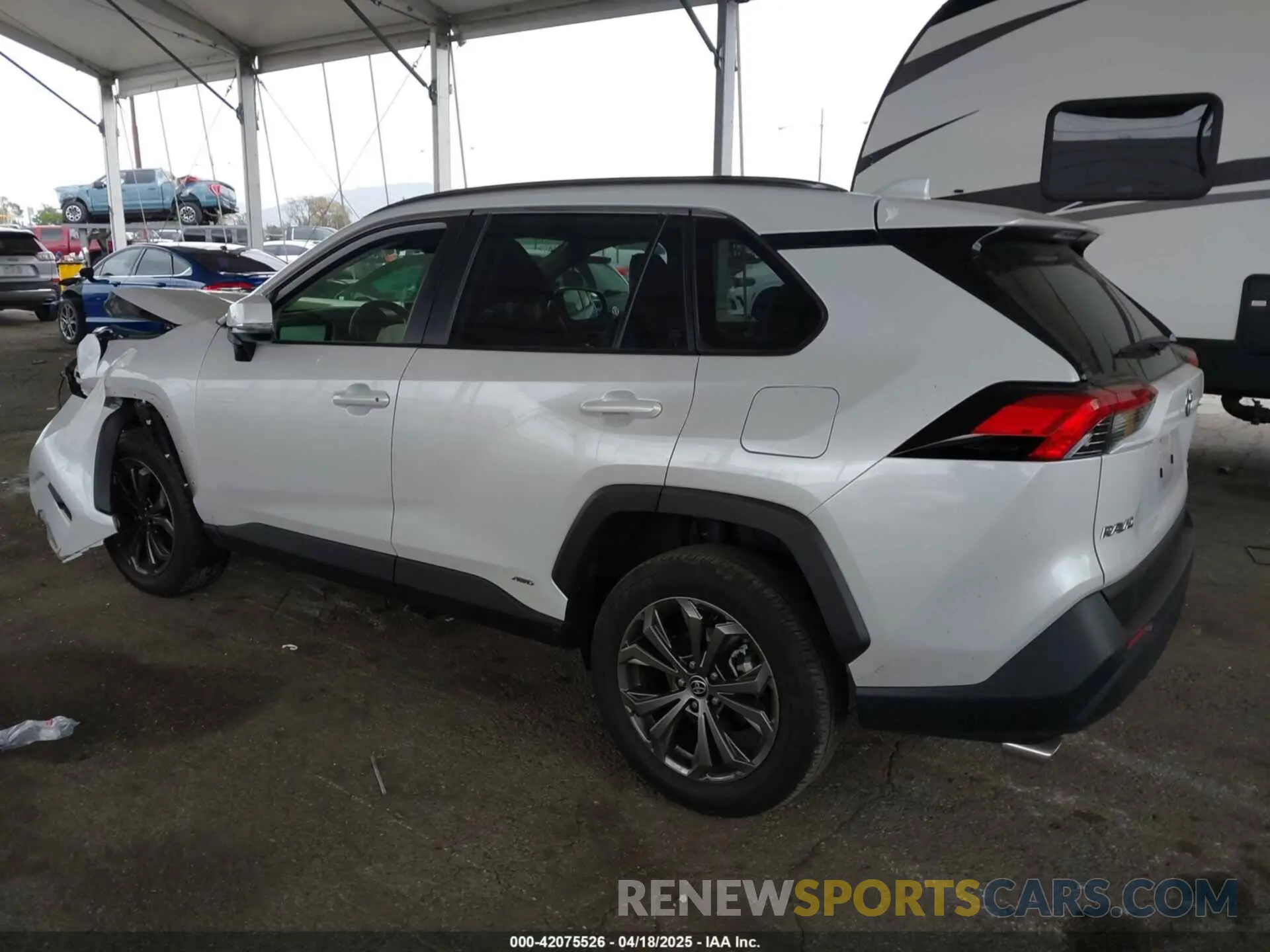 3 Photograph of a damaged car JTMB6RFV8RD130824 TOYOTA RAV4 HYBRID 2024