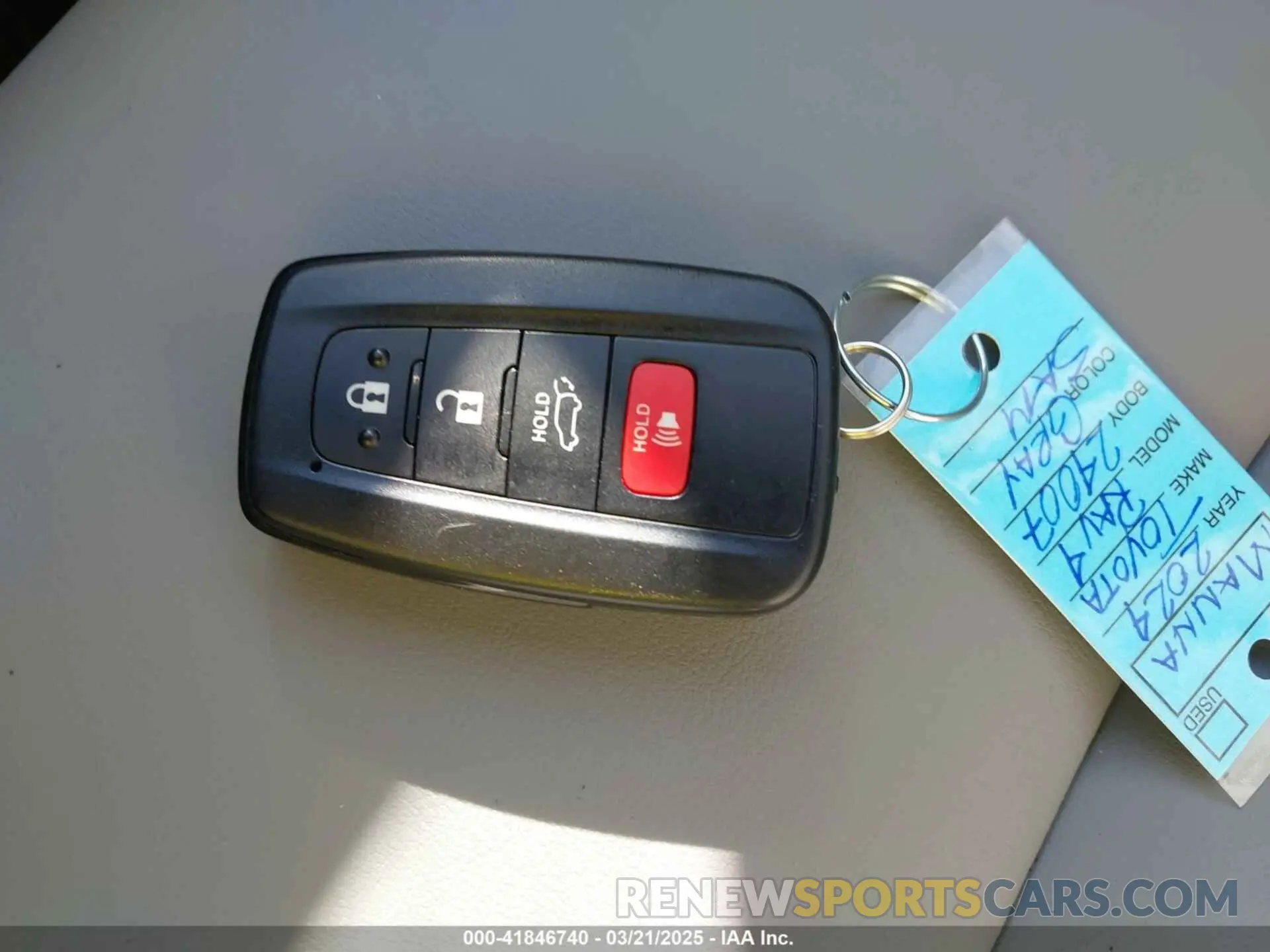 11 Photograph of a damaged car JTMB6RFV8RD134274 TOYOTA RAV4 HYBRID 2024