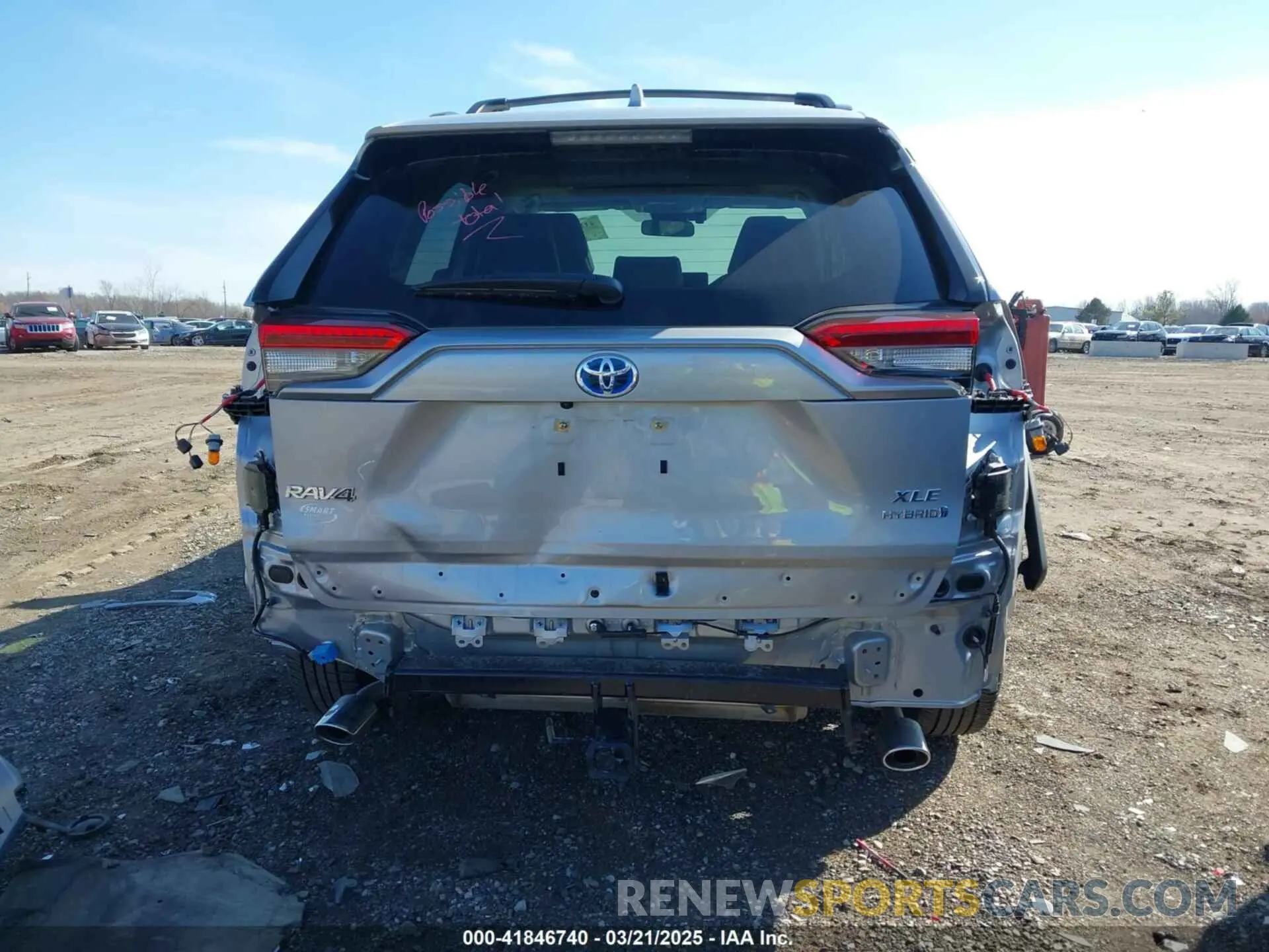 17 Photograph of a damaged car JTMB6RFV8RD134274 TOYOTA RAV4 HYBRID 2024