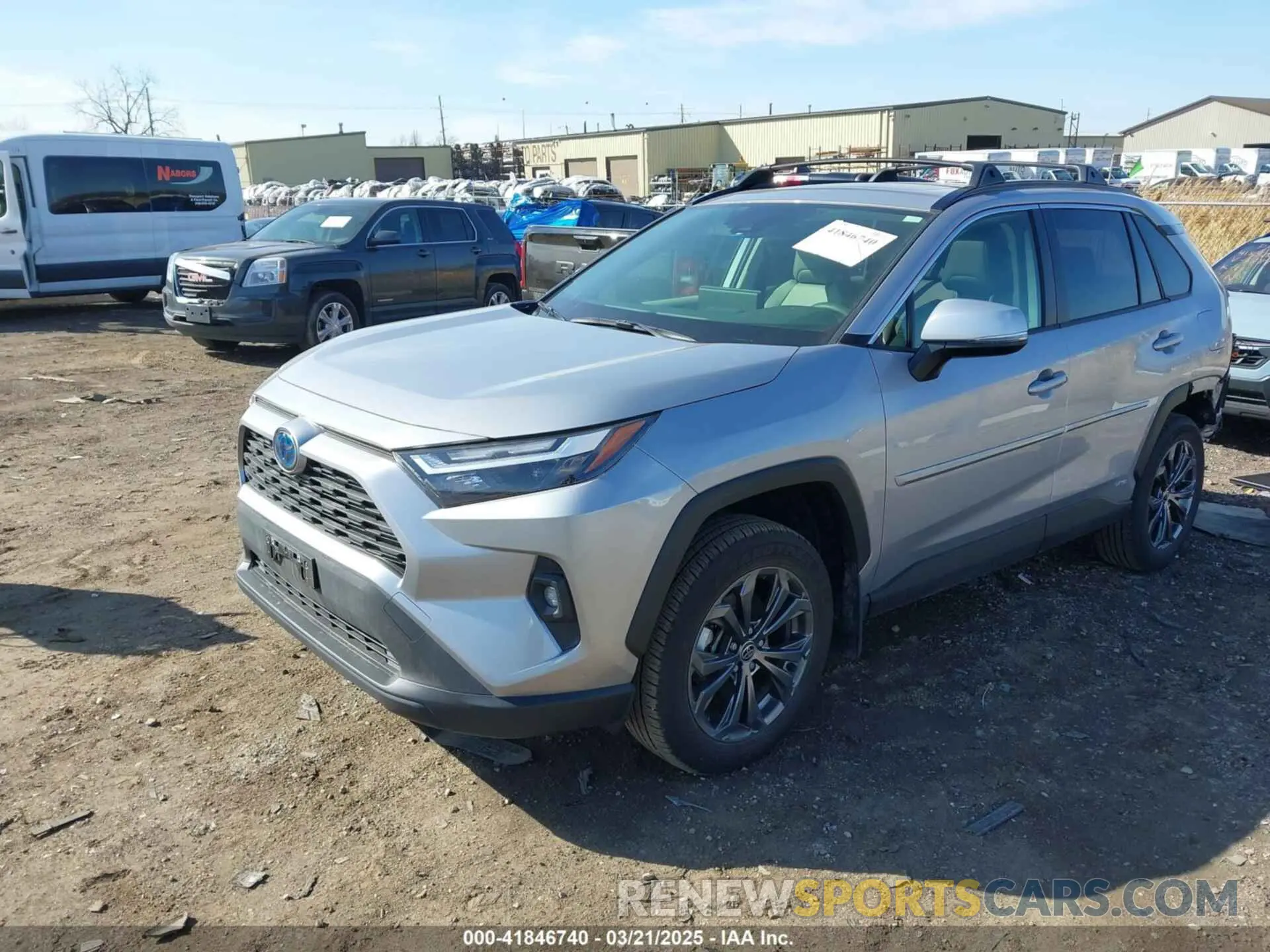 2 Photograph of a damaged car JTMB6RFV8RD134274 TOYOTA RAV4 HYBRID 2024