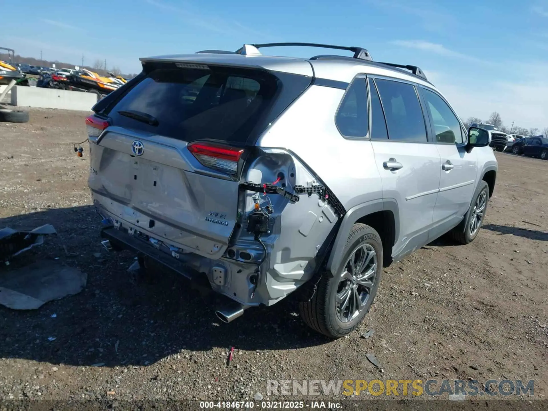 4 Photograph of a damaged car JTMB6RFV8RD134274 TOYOTA RAV4 HYBRID 2024