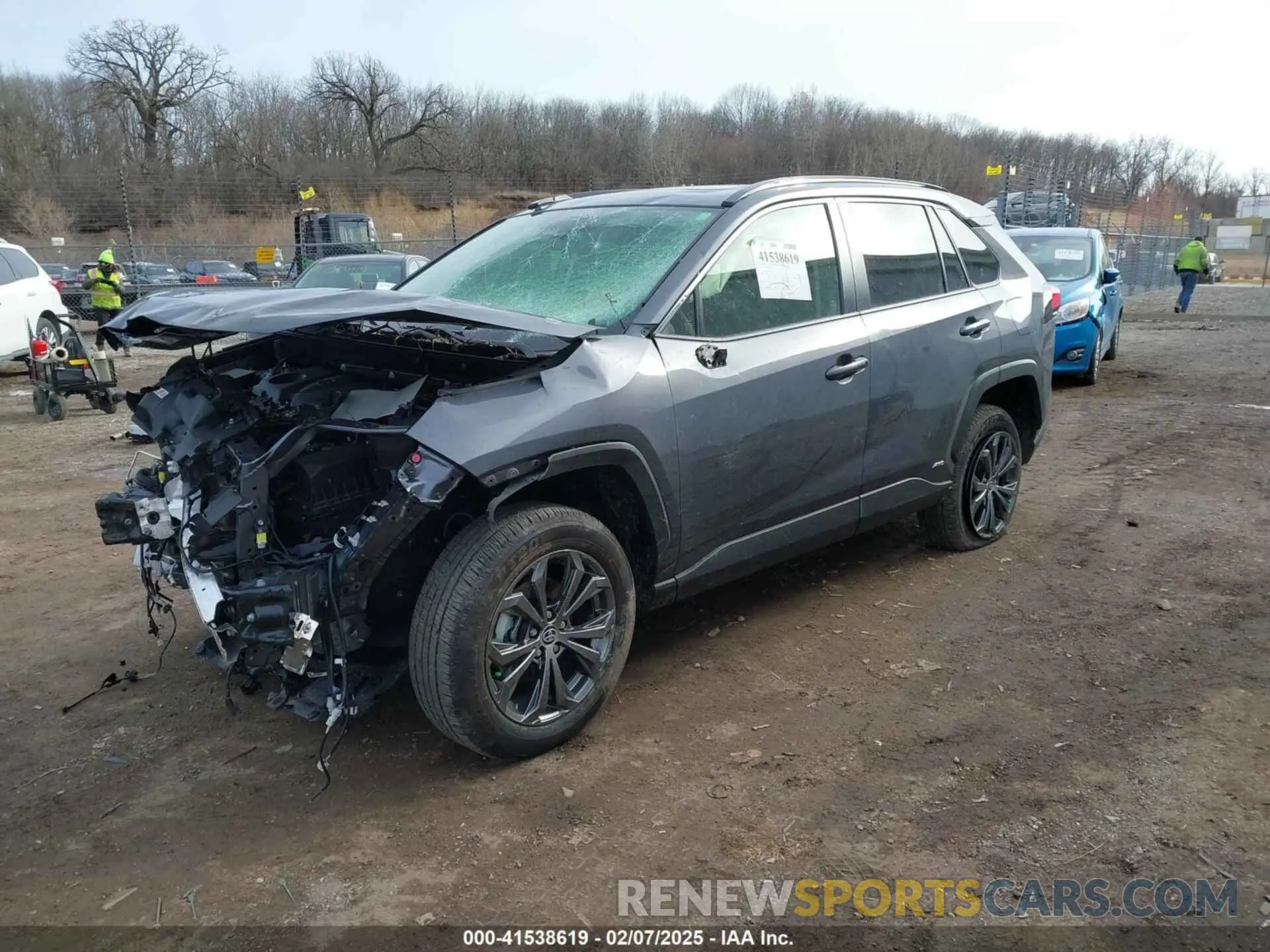 2 Photograph of a damaged car JTMB6RFV8RD151477 TOYOTA RAV4 HYBRID 2024