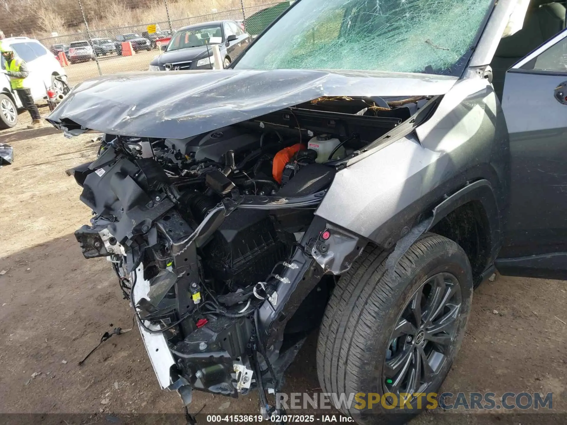 6 Photograph of a damaged car JTMB6RFV8RD151477 TOYOTA RAV4 HYBRID 2024