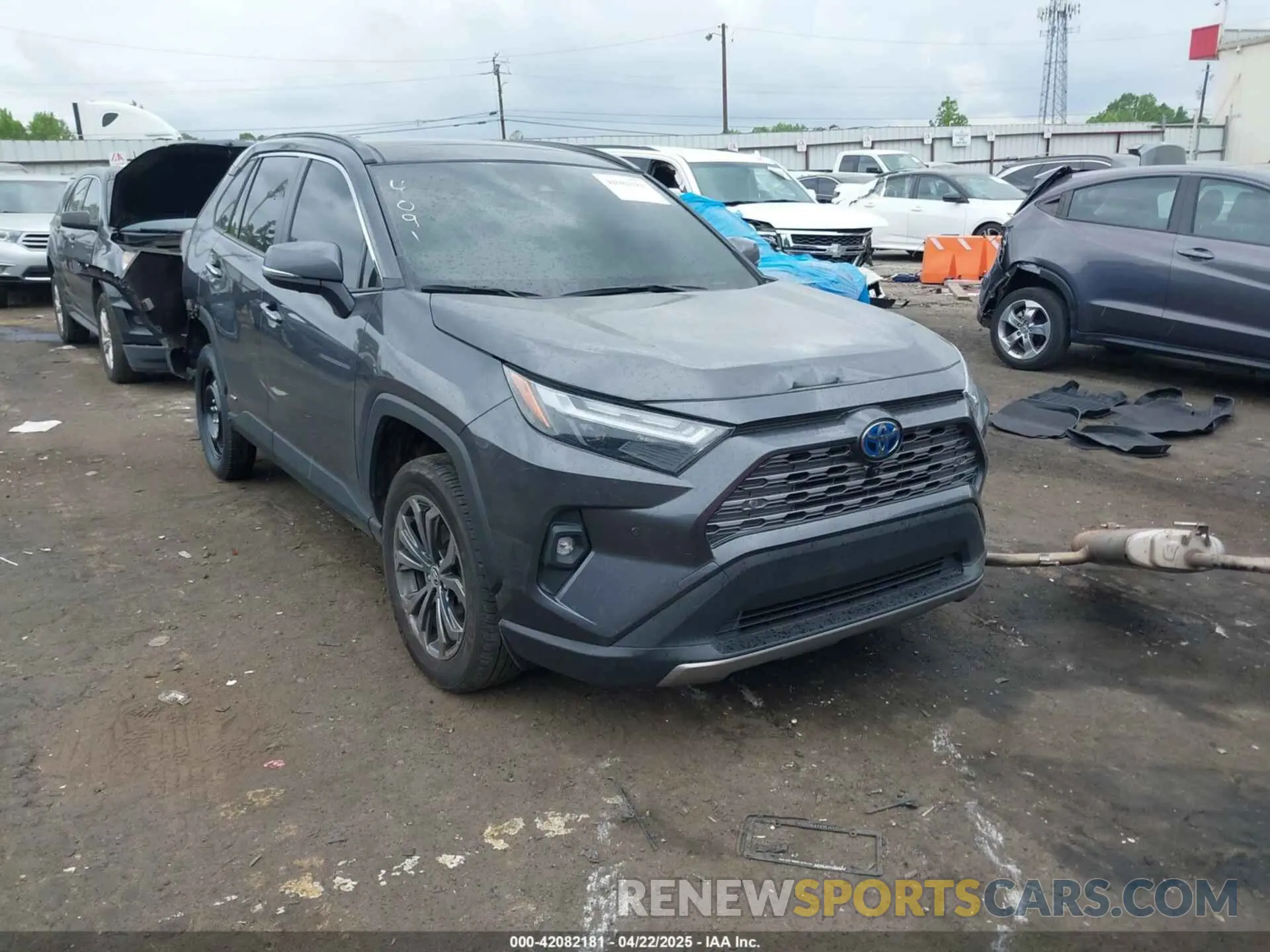 1 Photograph of a damaged car JTMD6RFV2RJ054091 TOYOTA RAV4 HYBRID 2024