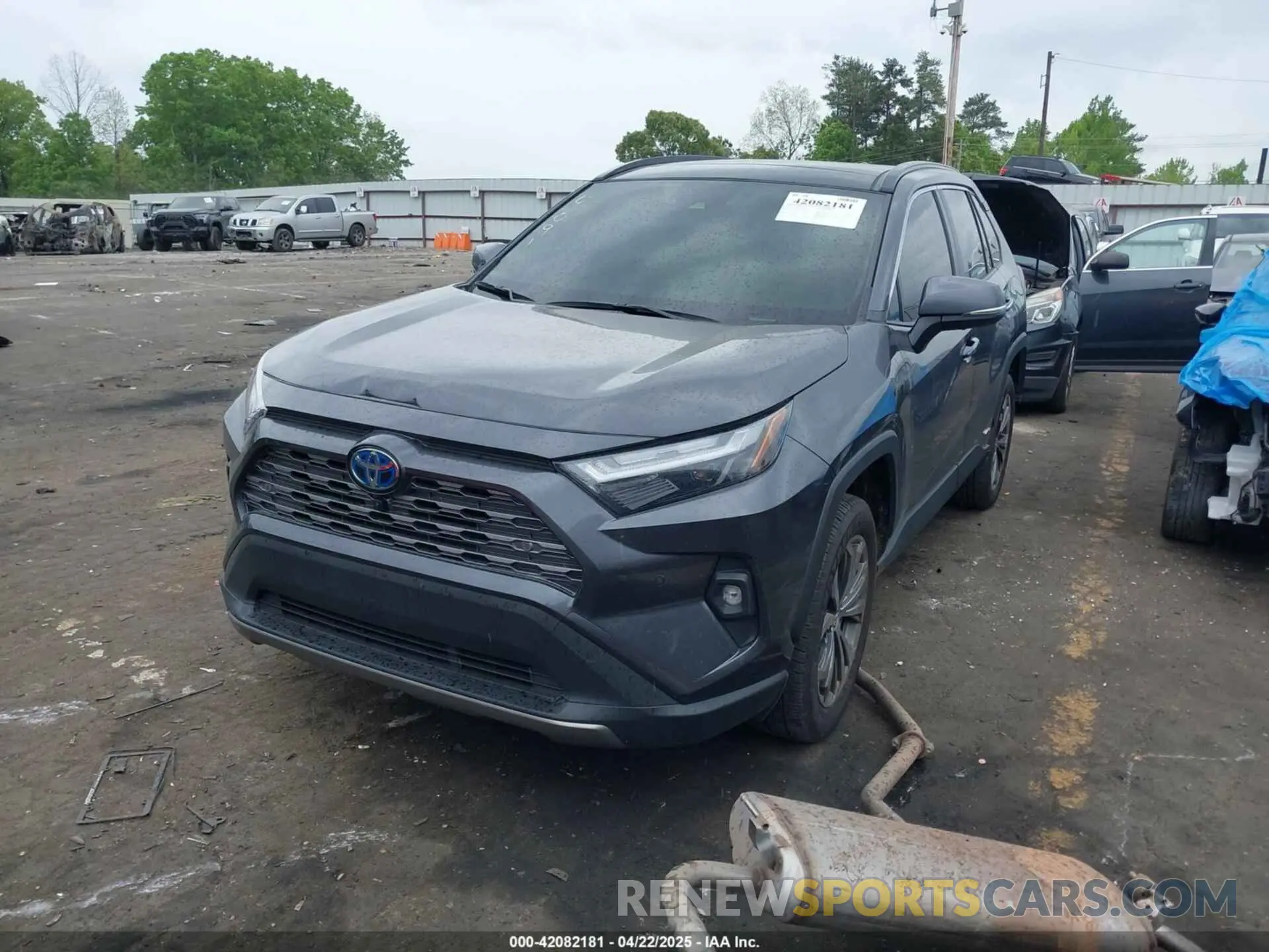 2 Photograph of a damaged car JTMD6RFV2RJ054091 TOYOTA RAV4 HYBRID 2024