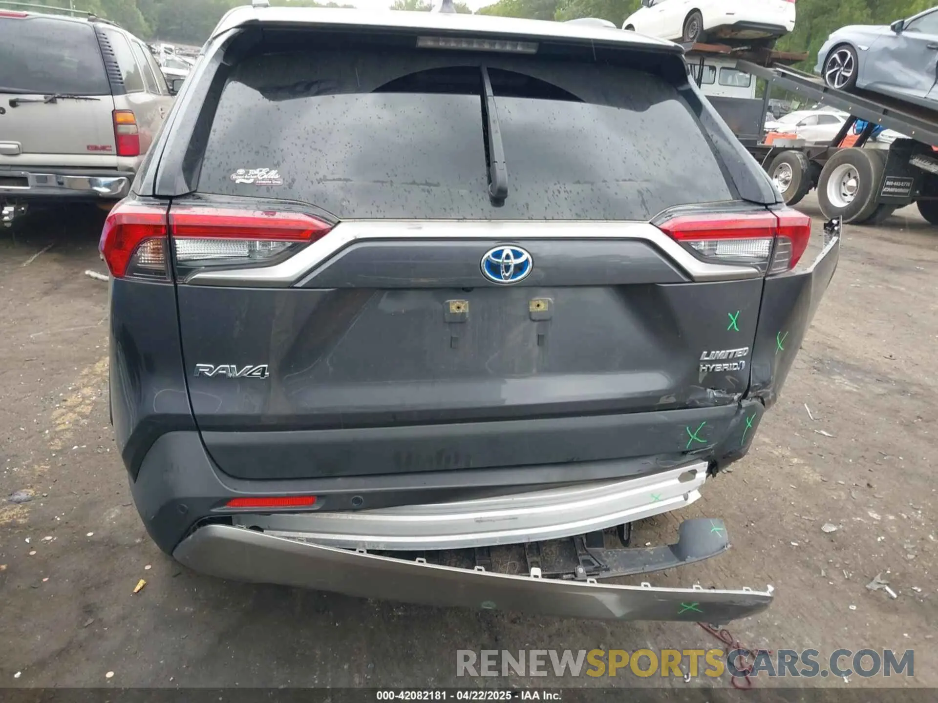 6 Photograph of a damaged car JTMD6RFV2RJ054091 TOYOTA RAV4 HYBRID 2024
