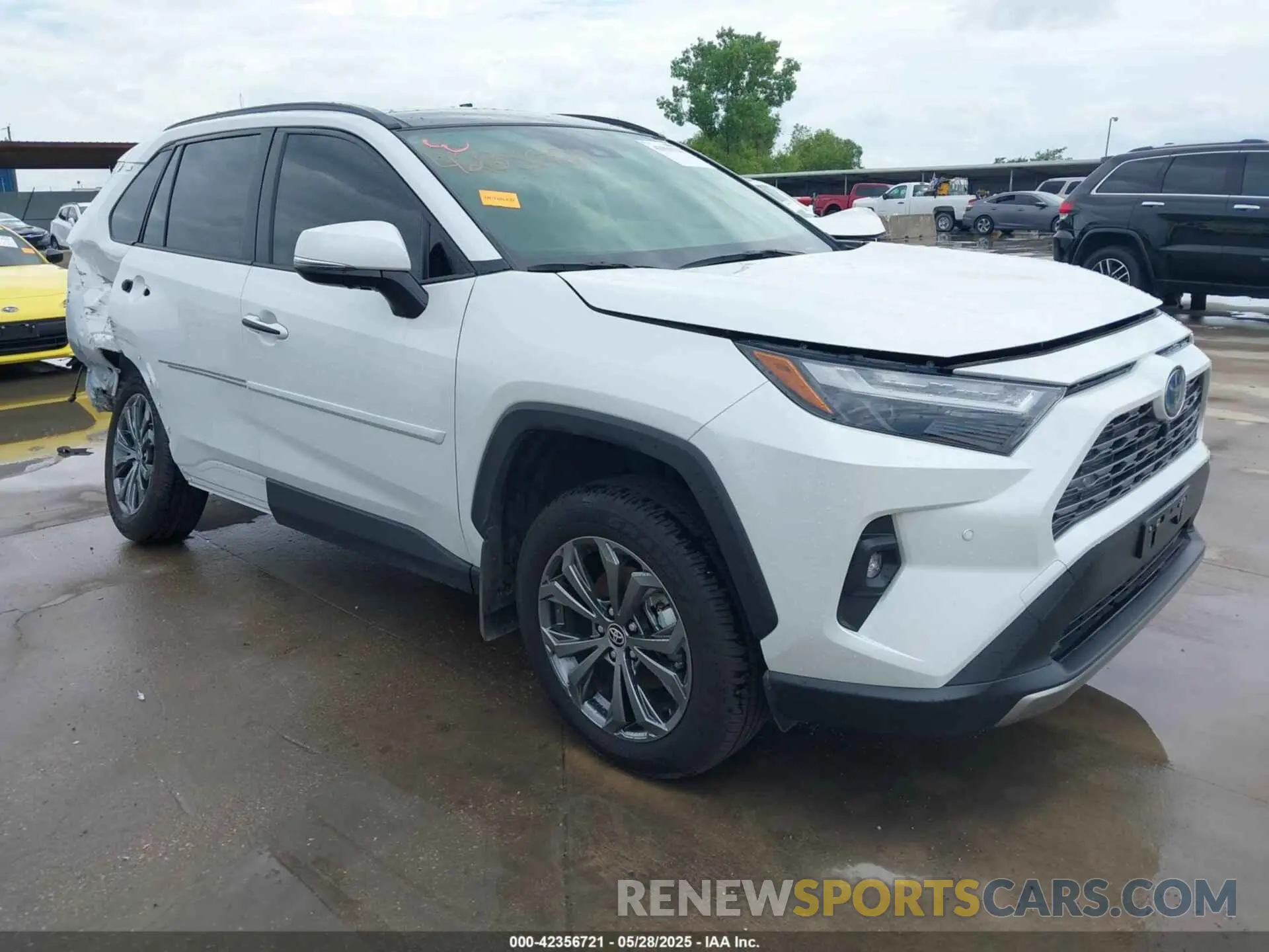 1 Photograph of a damaged car JTMD6RFV5RJ062086 TOYOTA RAV4 HYBRID 2024