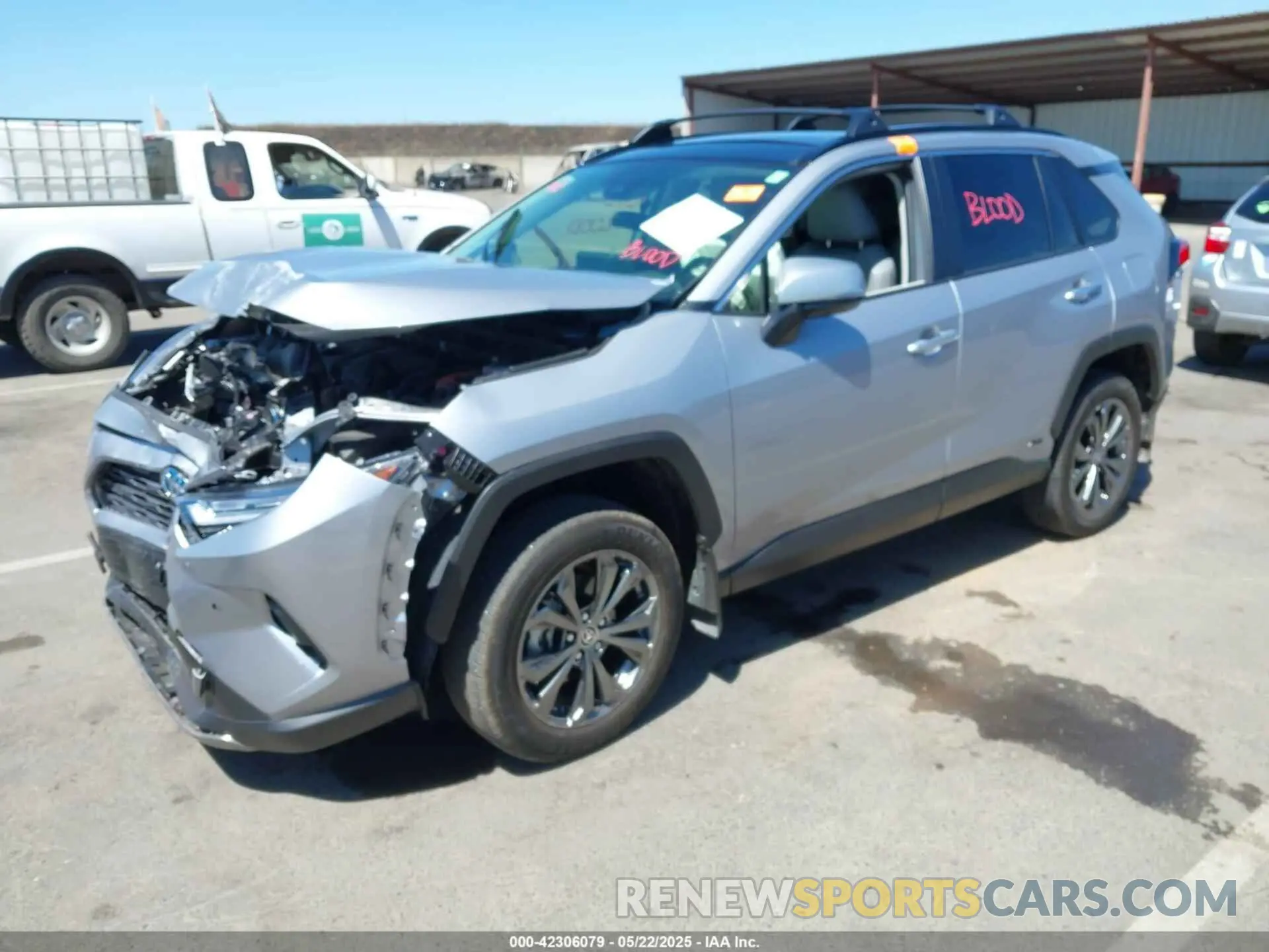 2 Photograph of a damaged car JTMD6RFV6RD136503 TOYOTA RAV4 HYBRID 2024