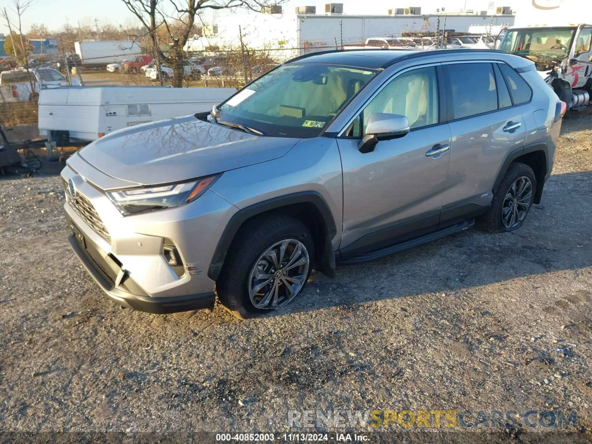 2 Photograph of a damaged car JTMD6RFV8RD566873 TOYOTA RAV4 HYBRID 2024