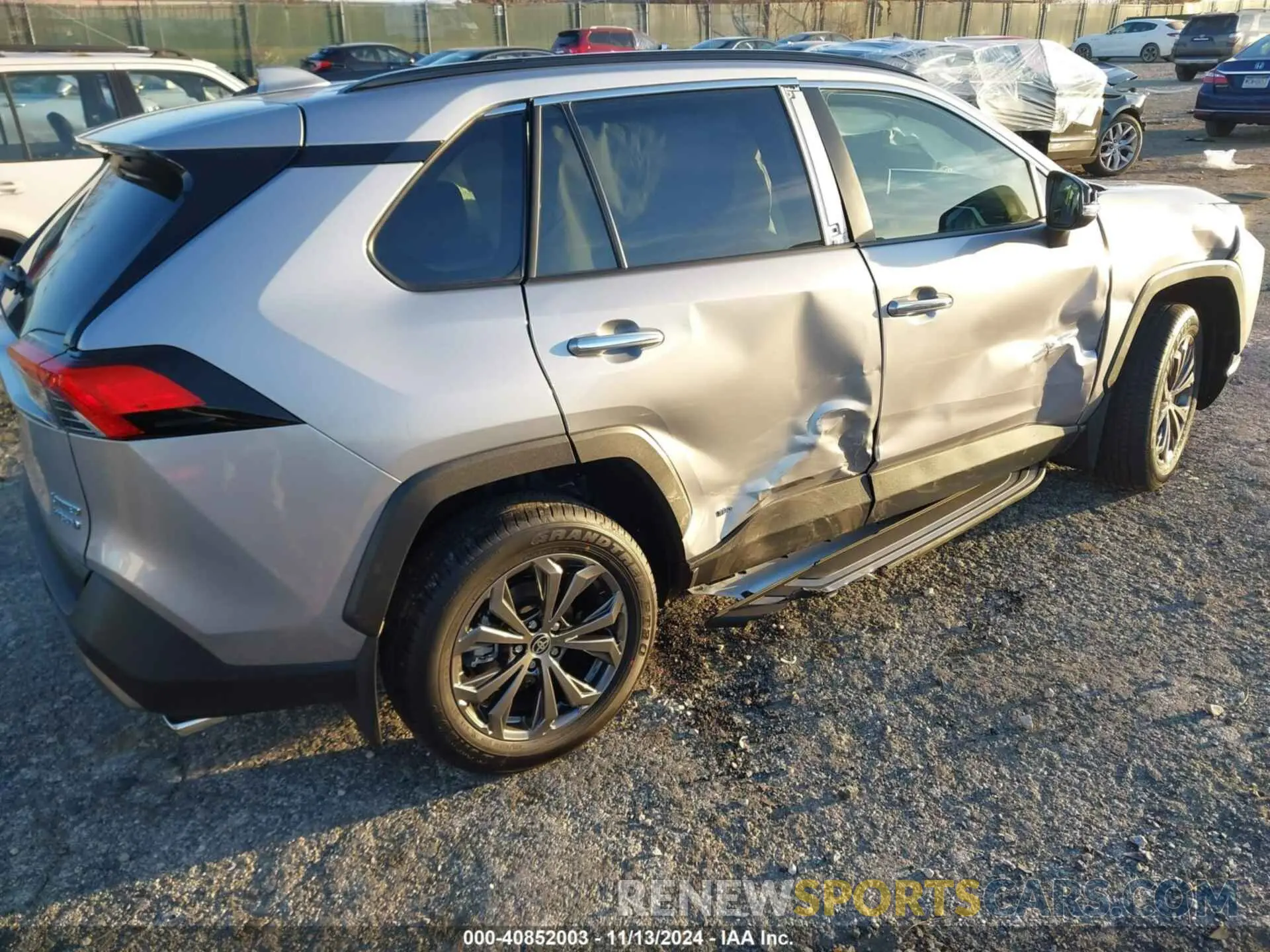 4 Photograph of a damaged car JTMD6RFV8RD566873 TOYOTA RAV4 HYBRID 2024