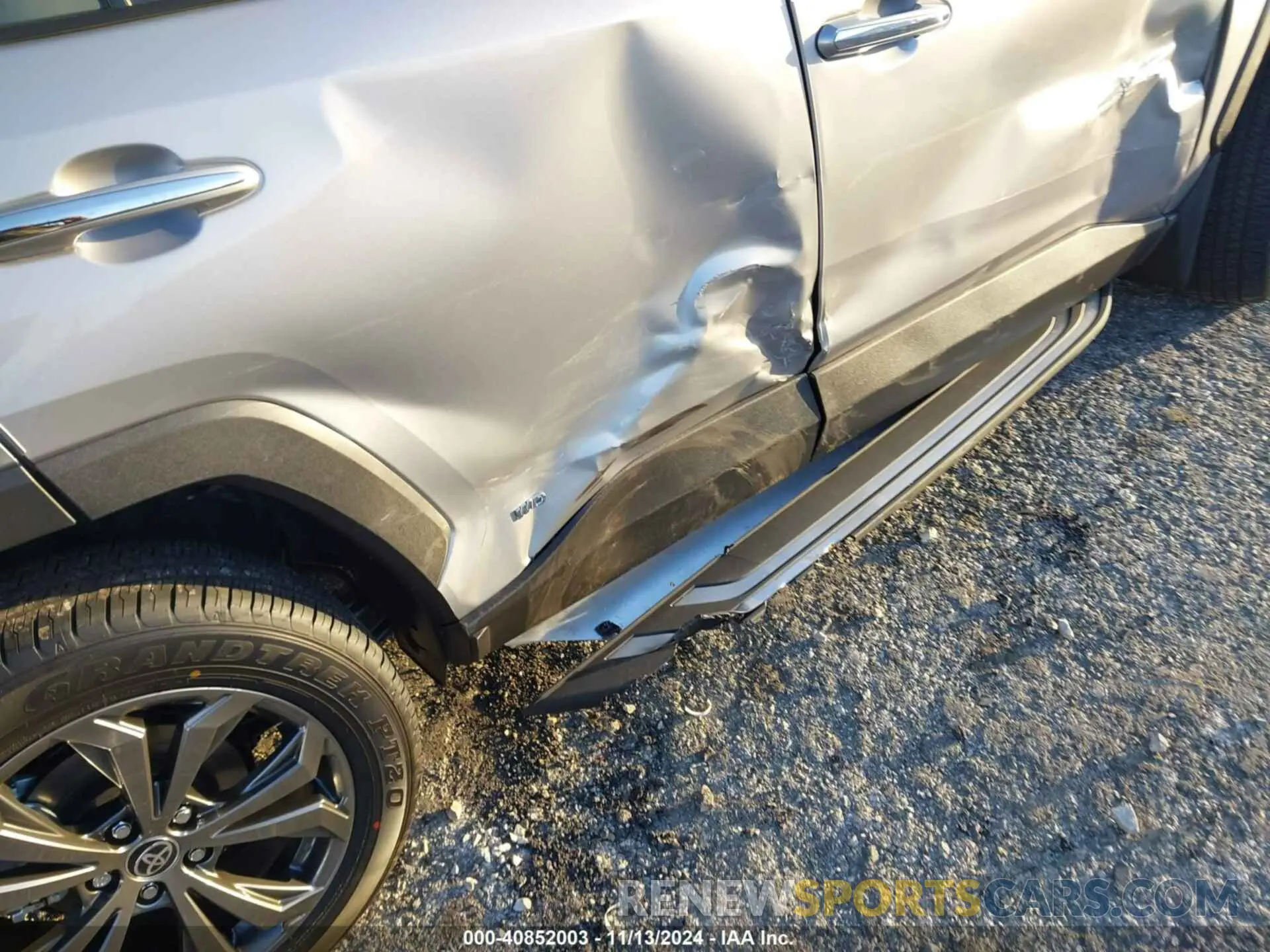 6 Photograph of a damaged car JTMD6RFV8RD566873 TOYOTA RAV4 HYBRID 2024
