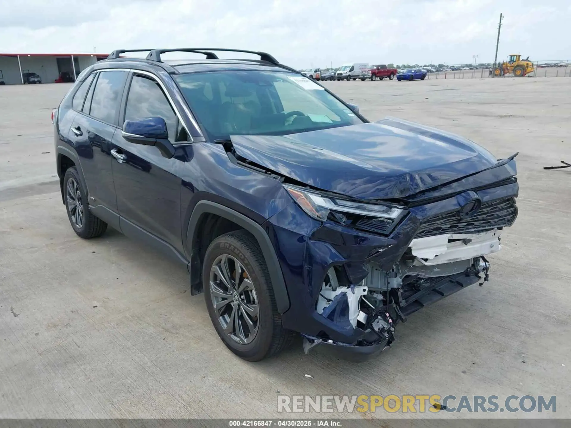 1 Photograph of a damaged car JTMD6RFV9RD128301 TOYOTA RAV4 HYBRID 2024