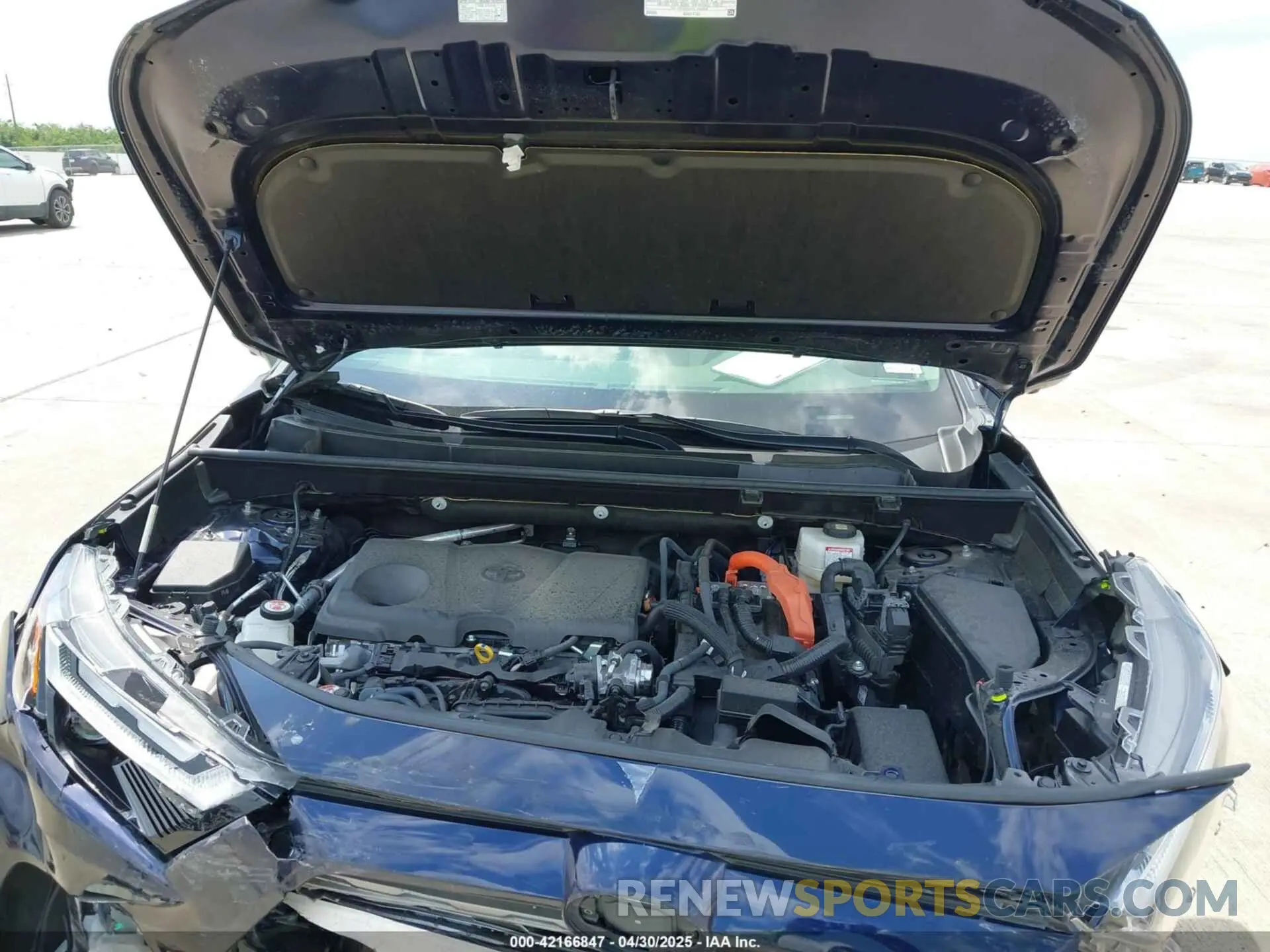 10 Photograph of a damaged car JTMD6RFV9RD128301 TOYOTA RAV4 HYBRID 2024