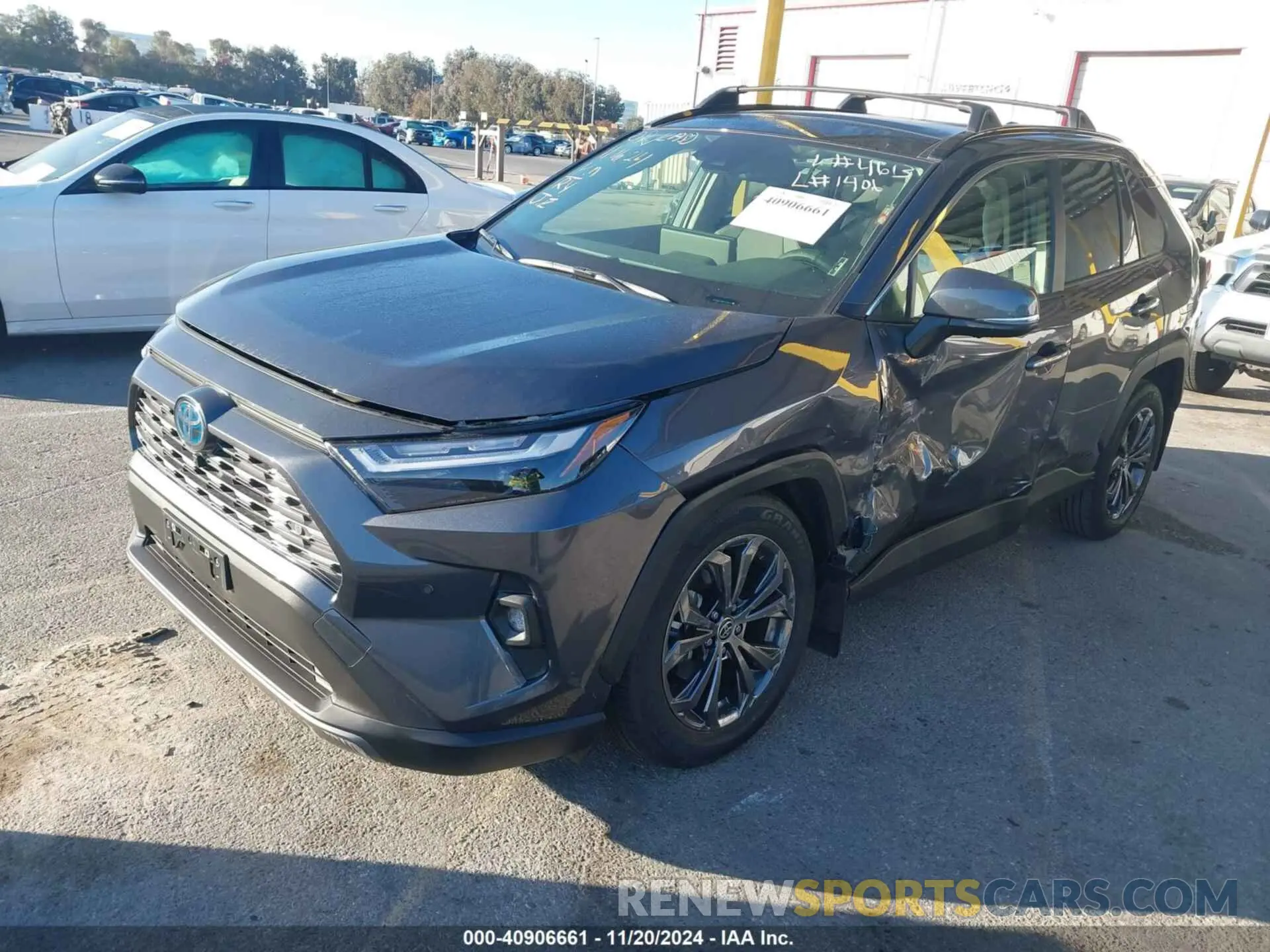 2 Photograph of a damaged car JTMD6RFV9RD144613 TOYOTA RAV4 HYBRID 2024