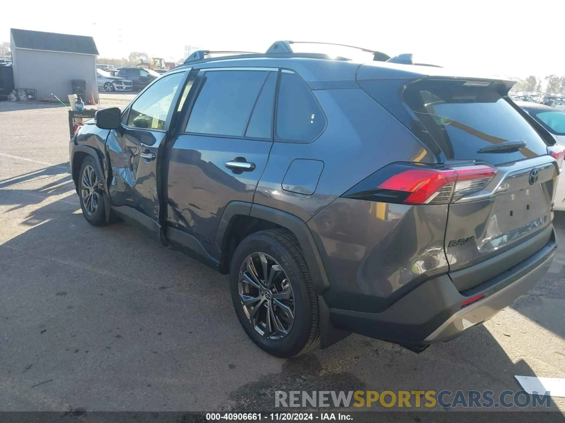 3 Photograph of a damaged car JTMD6RFV9RD144613 TOYOTA RAV4 HYBRID 2024