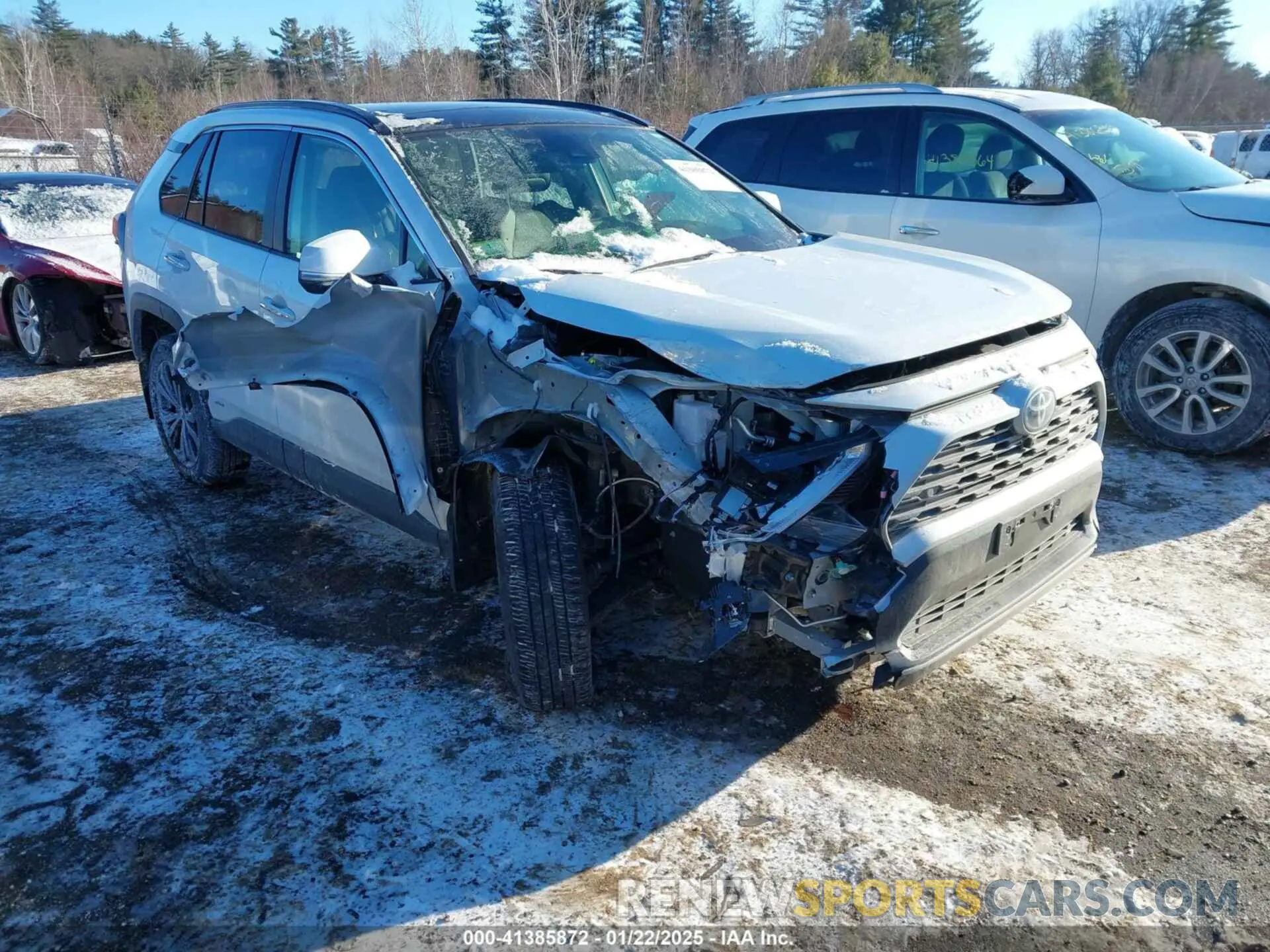 1 Photograph of a damaged car JTMD6RFV9RJ043668 TOYOTA RAV4 HYBRID 2024