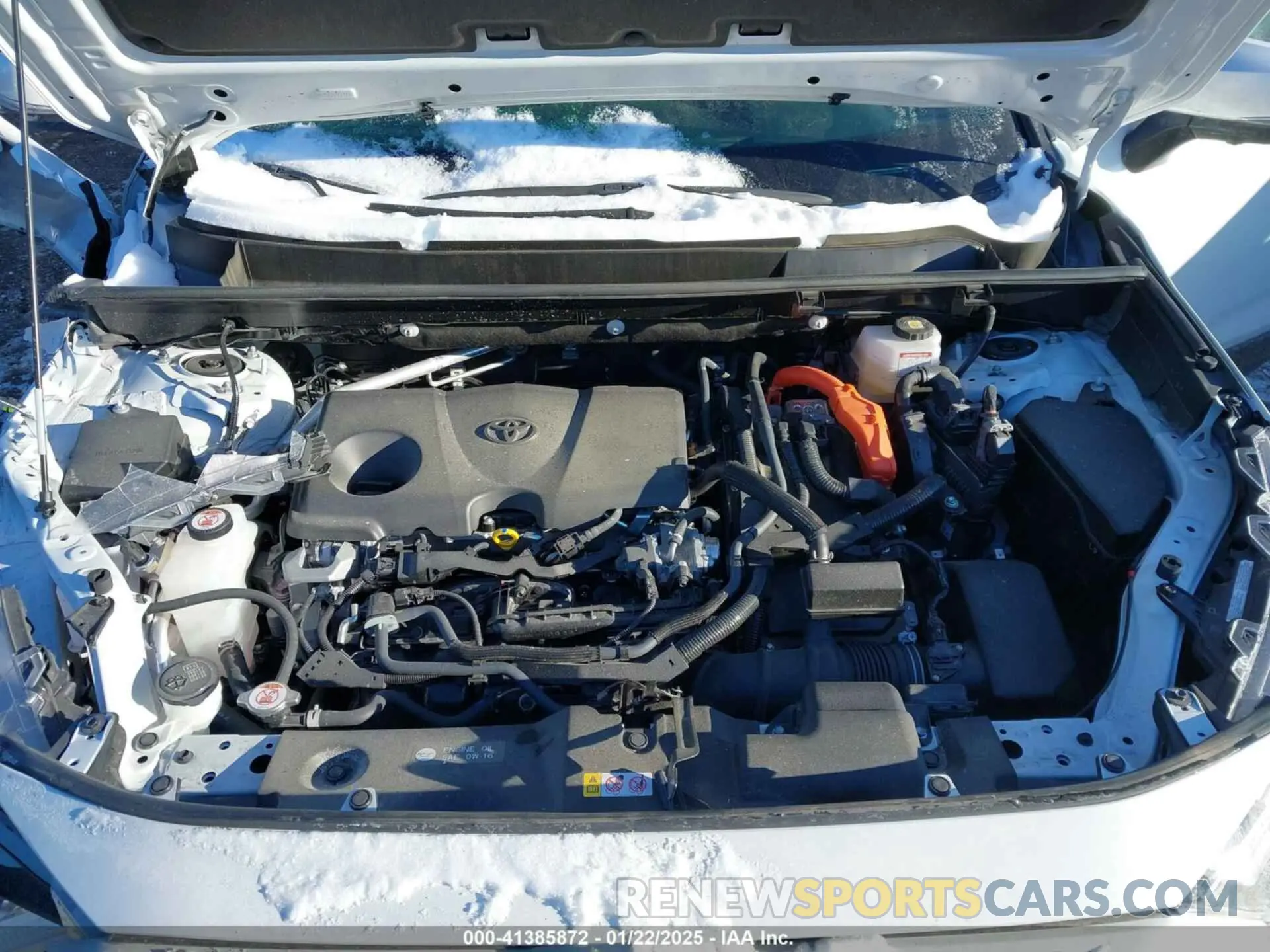 10 Photograph of a damaged car JTMD6RFV9RJ043668 TOYOTA RAV4 HYBRID 2024