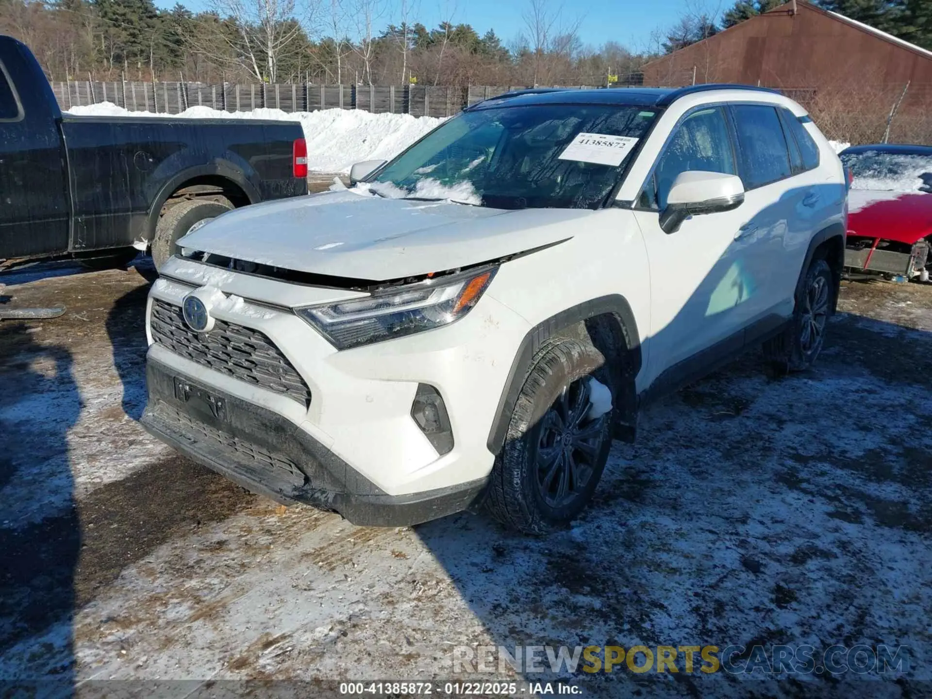 2 Photograph of a damaged car JTMD6RFV9RJ043668 TOYOTA RAV4 HYBRID 2024