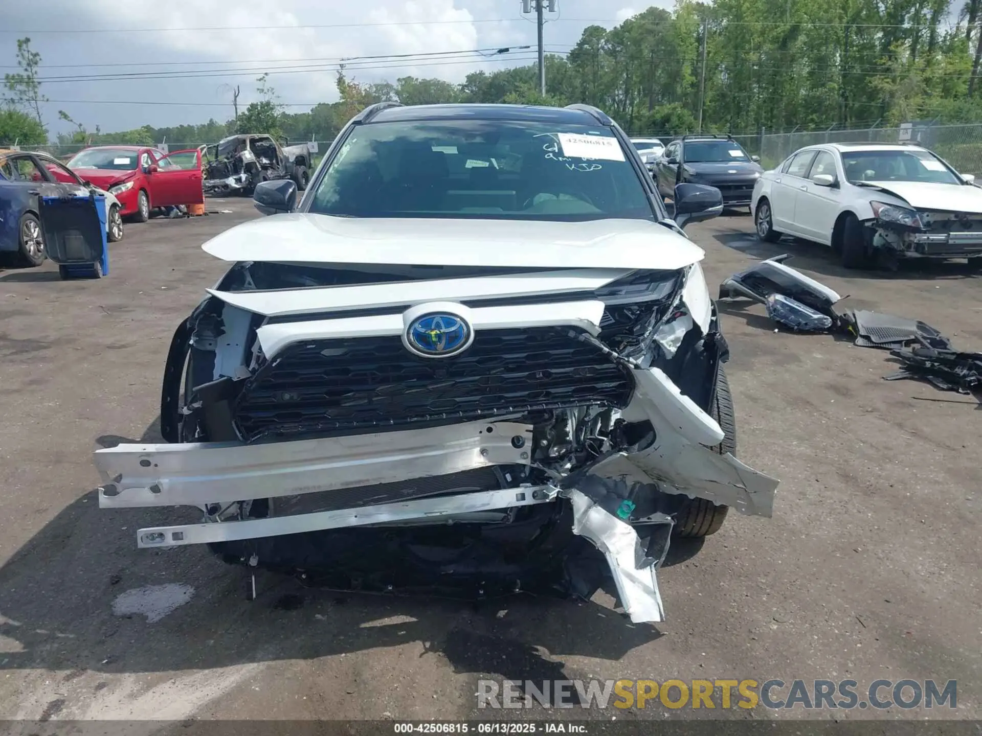 13 Photograph of a damaged car JTME6RFV0RD563096 TOYOTA RAV4 HYBRID 2024
