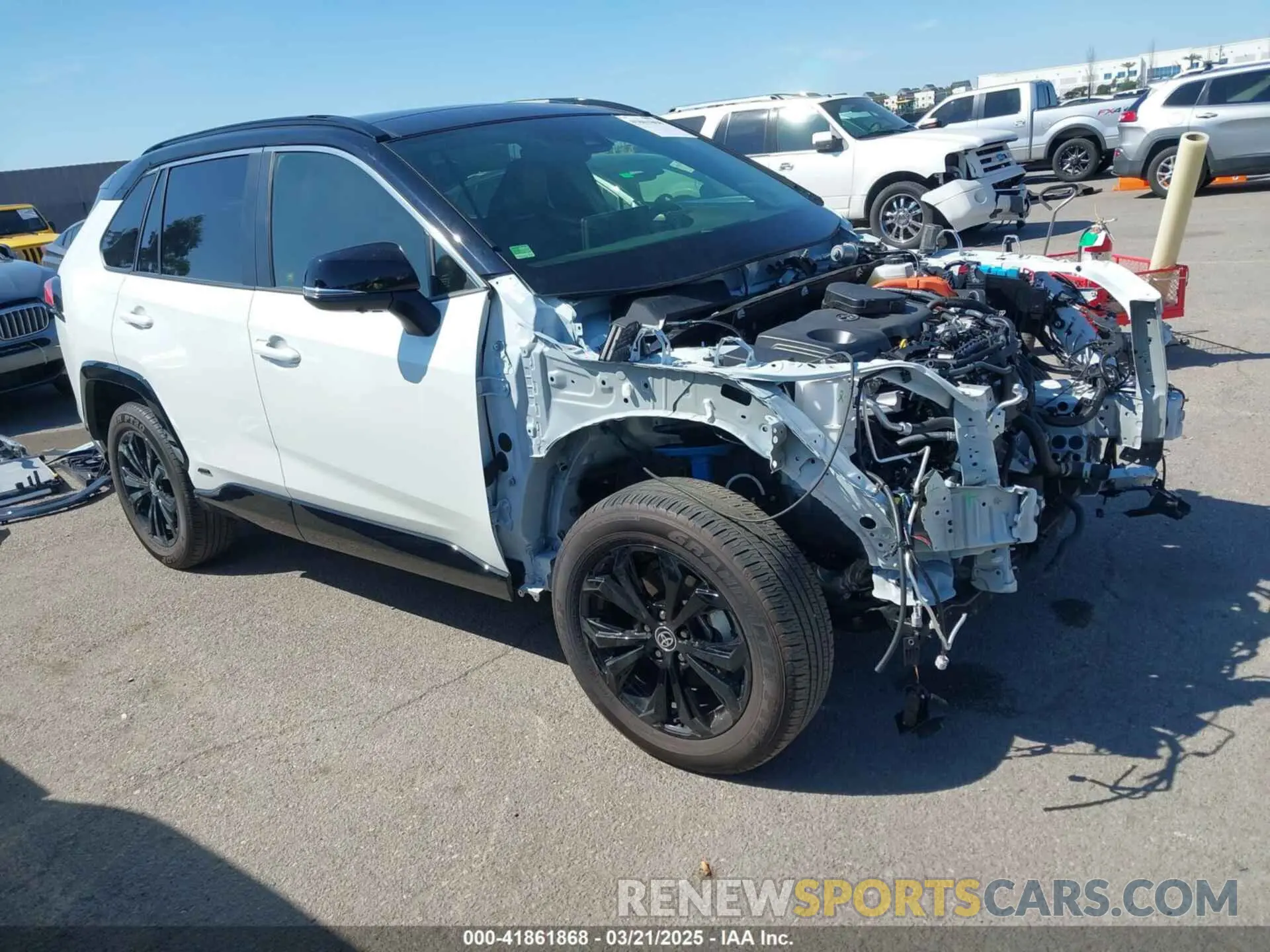 1 Photograph of a damaged car JTME6RFV3RD549984 TOYOTA RAV4 HYBRID 2024